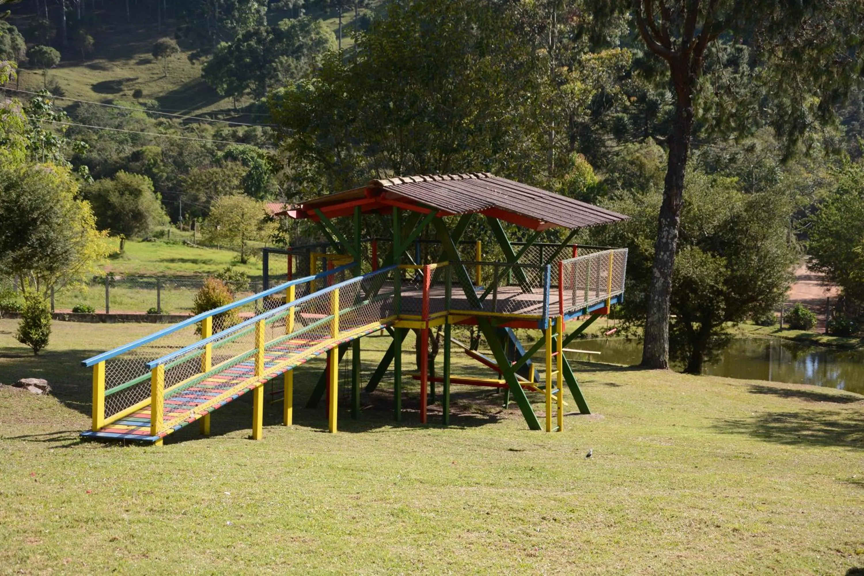 Children play ground in Pousada Vida Verde