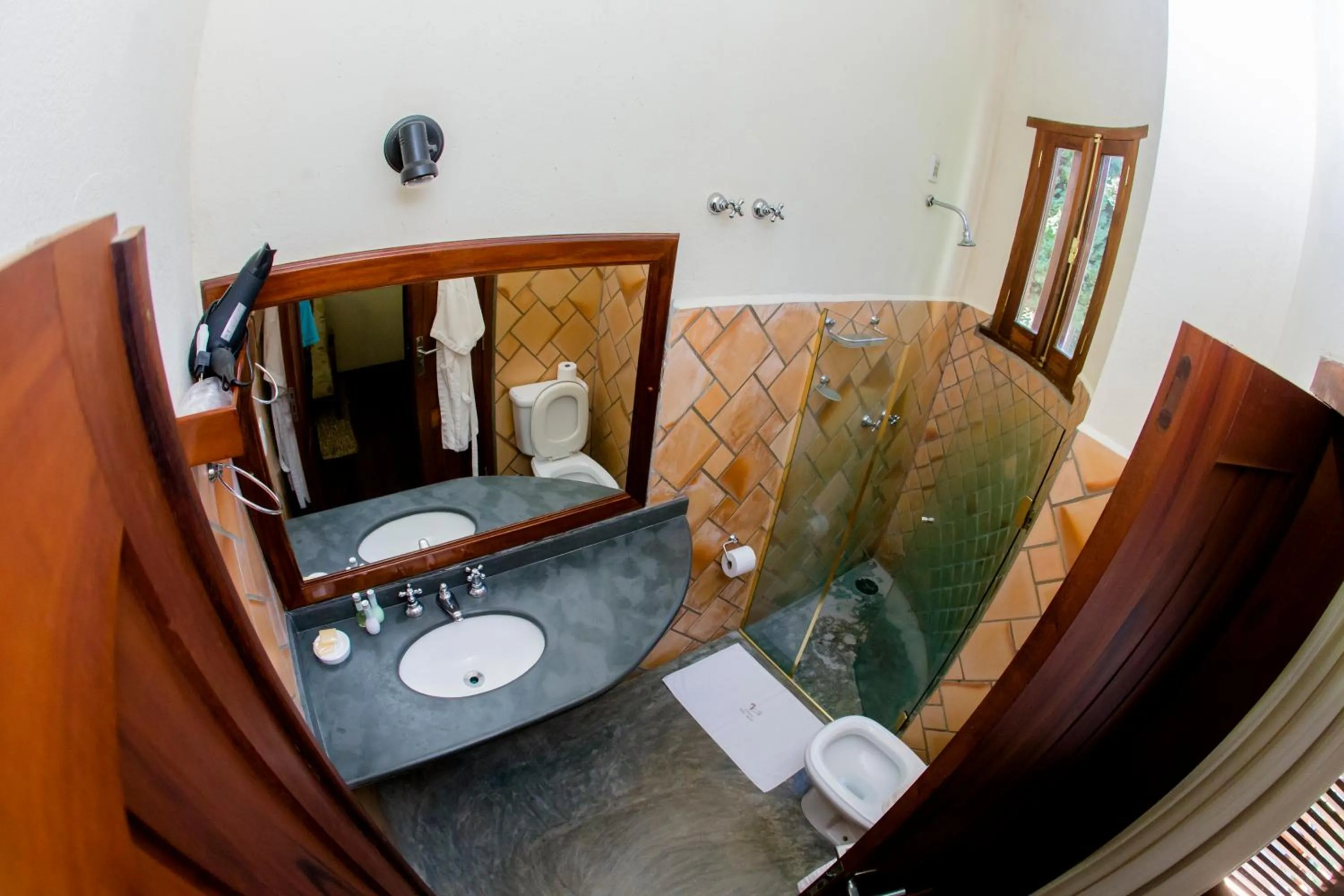 Bathroom in Pousada Vida Verde