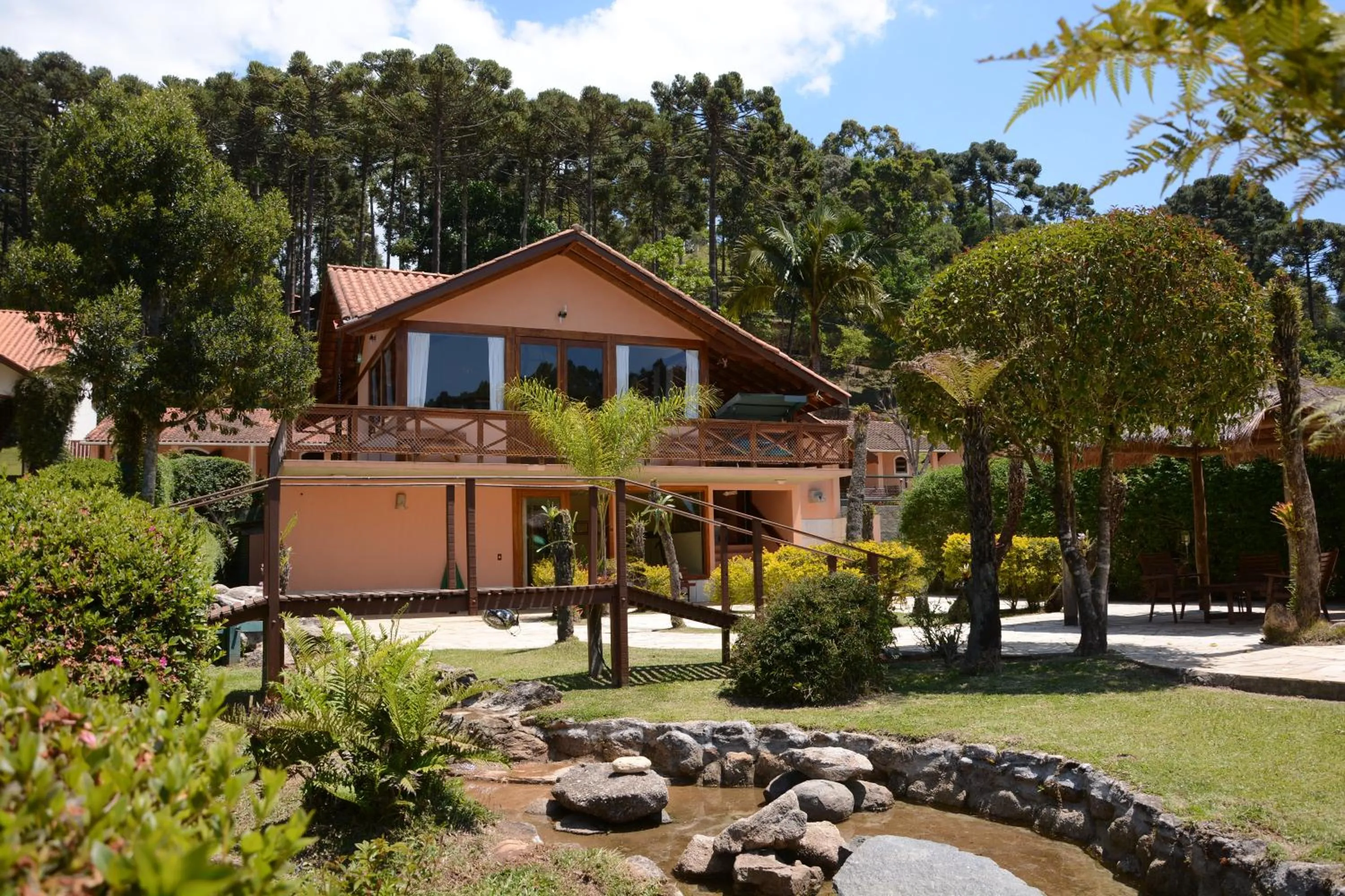 Property building in Pousada Vida Verde
