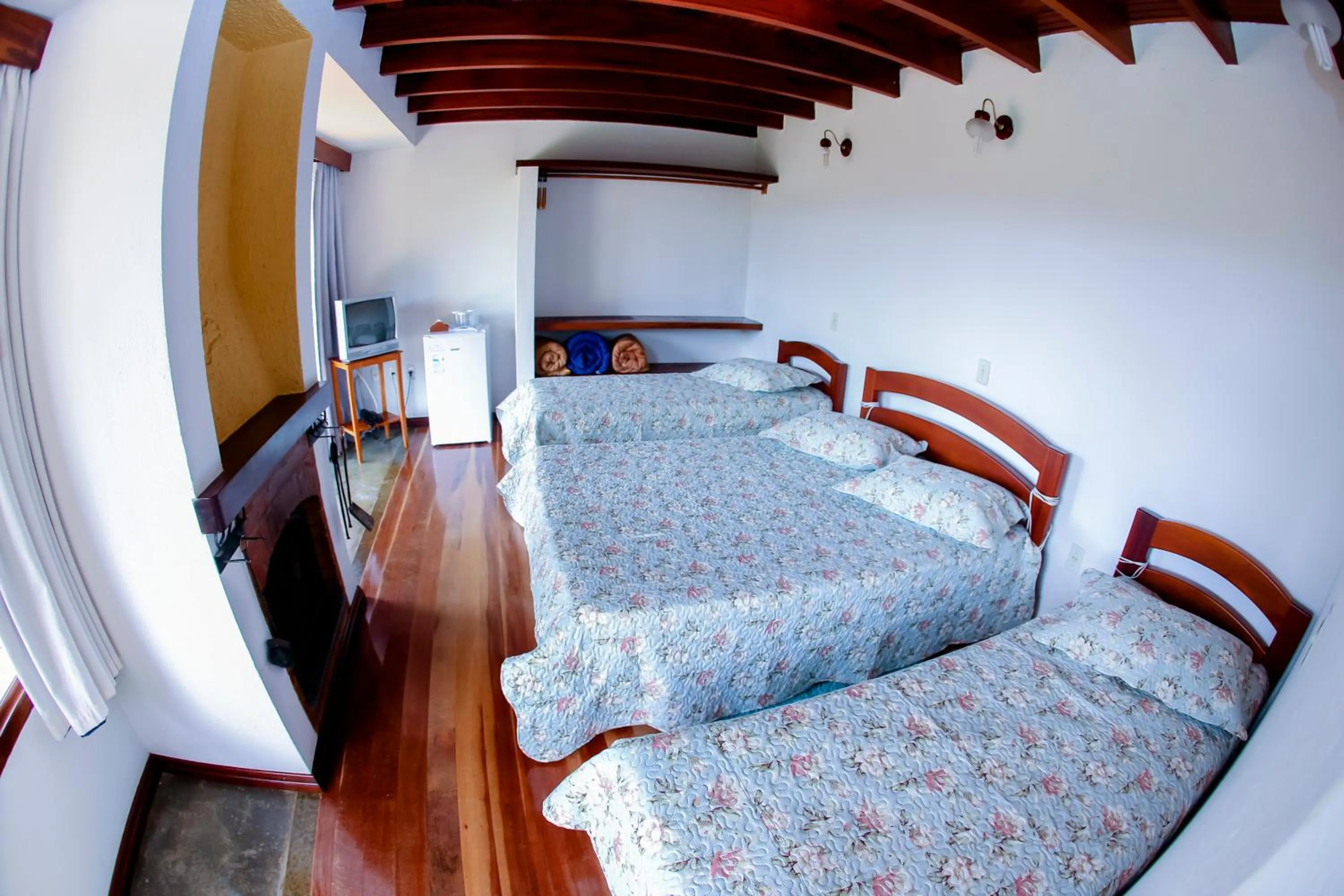 Bed in Pousada Vida Verde