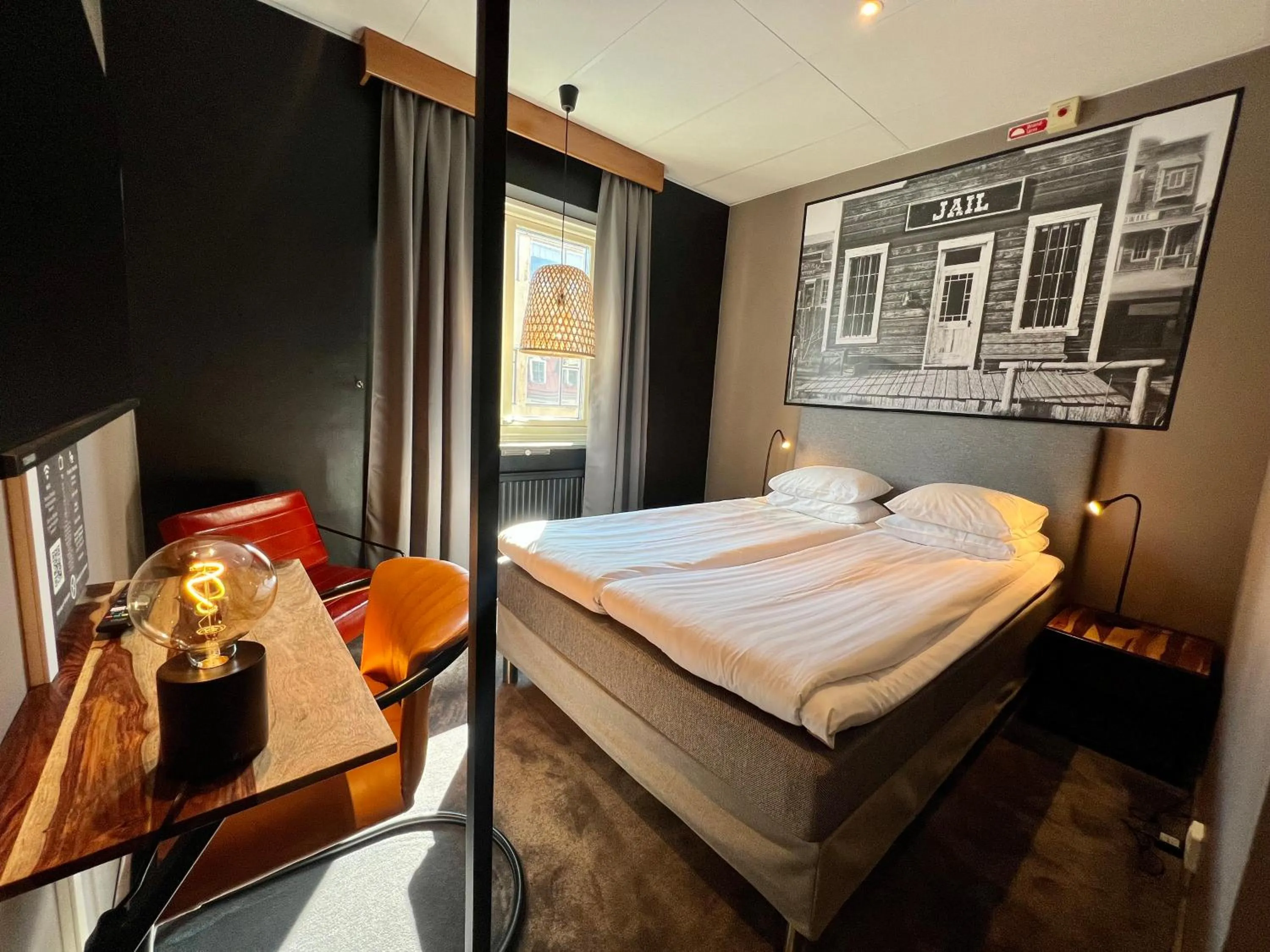 Bed in Hotell Siesta