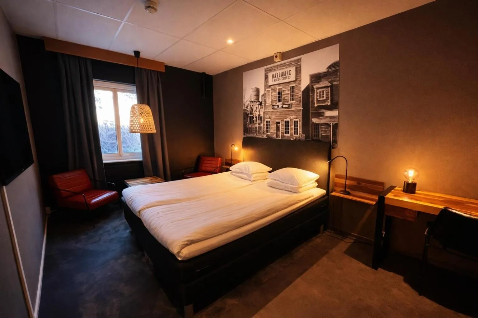 Bed in Hotell Siesta