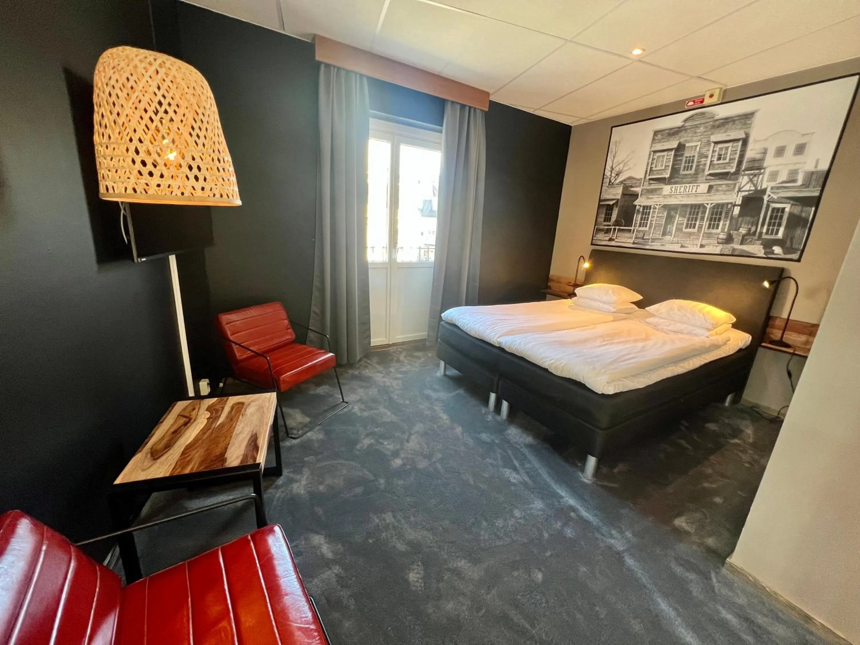 Bed in Hotell Siesta