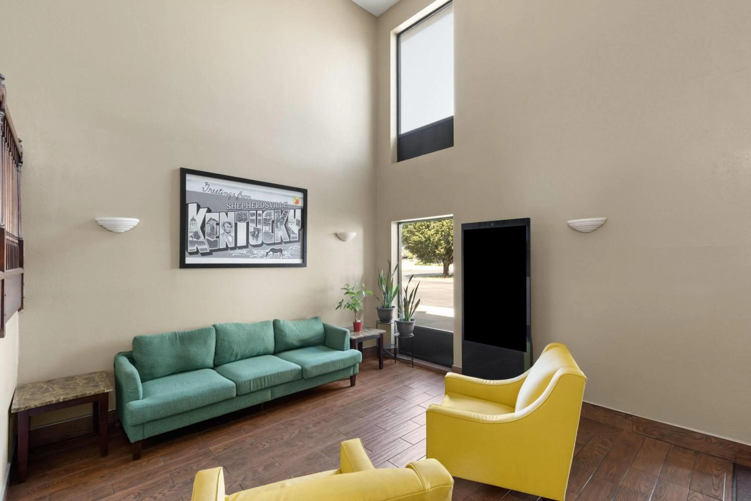 Lobby or reception in Super 8 by Wyndham Shepherdsville - Louisville South I65