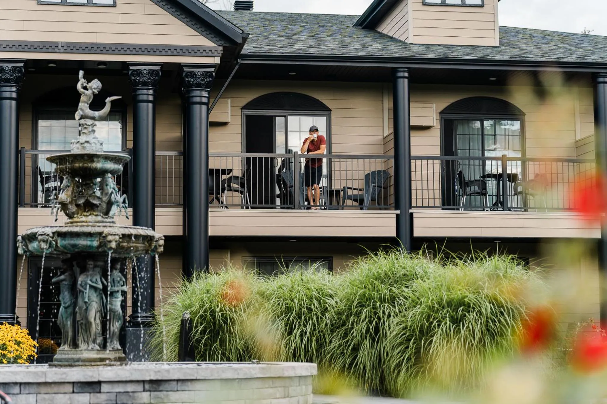 Garden in Hotel Montfort