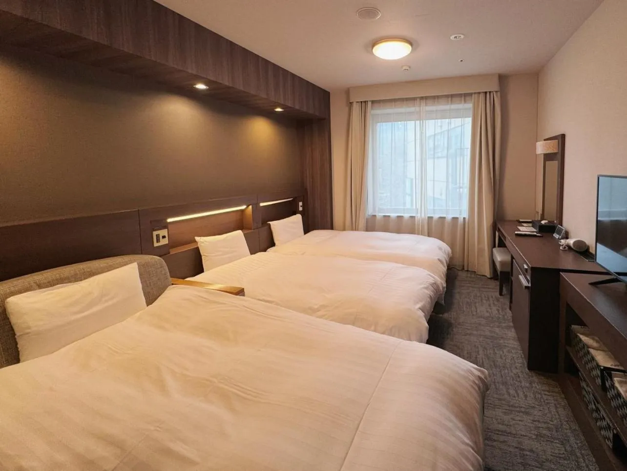 Photo of the whole room, Bed in Dormy Inn Premium Shibuya-jingumae