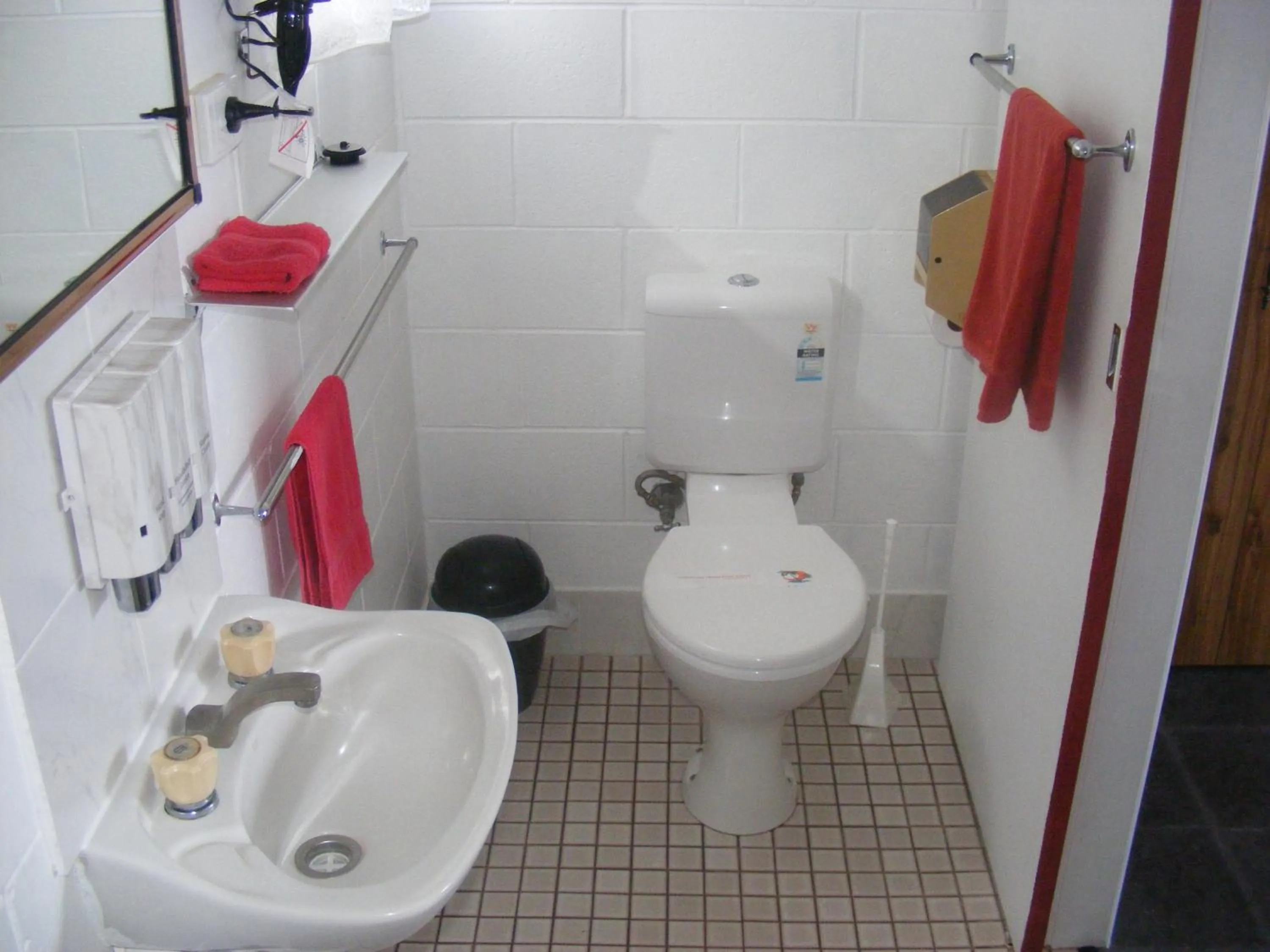 Toilet in Motel Lodge