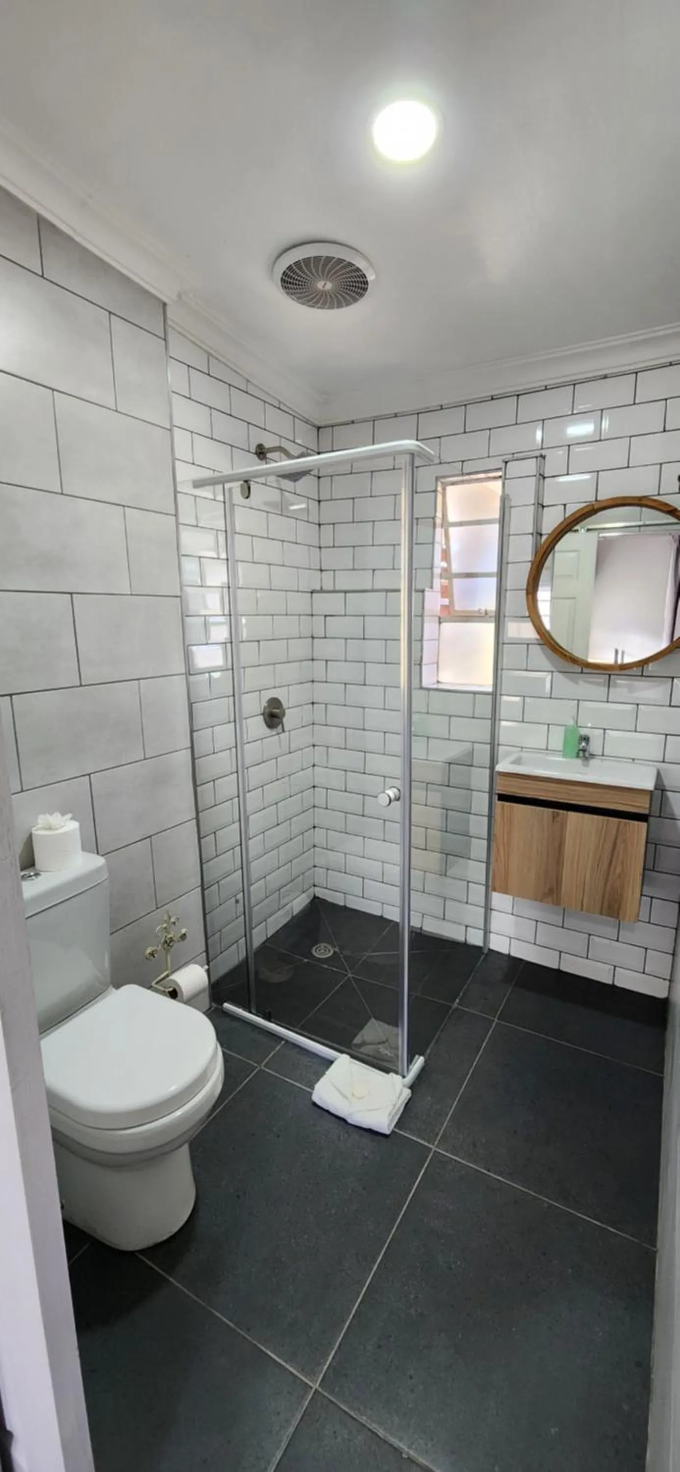 Shower in Livingwaters Self-Catering Accommodation