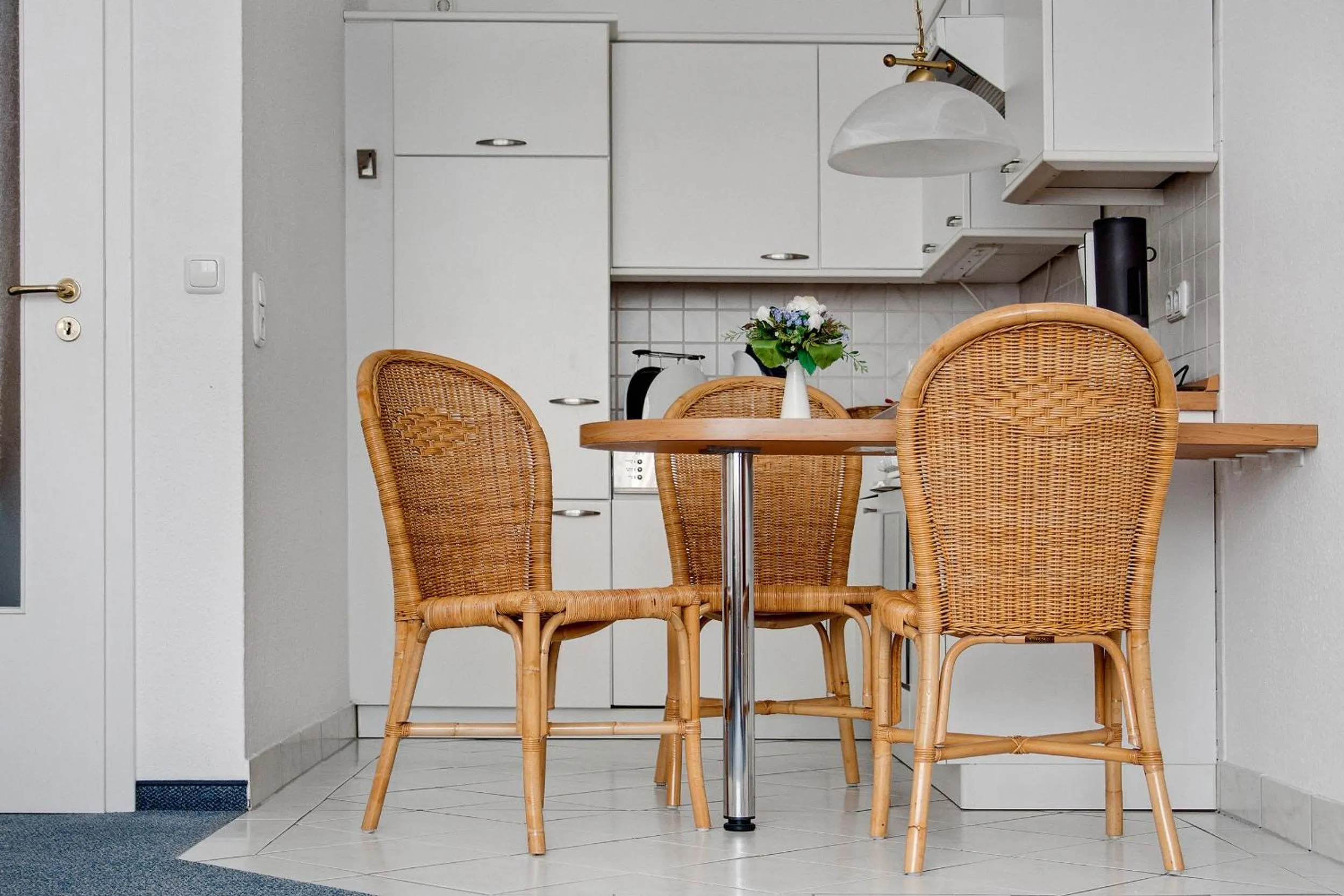 Kitchen or kitchenette in Haus Seeblick Hotel Garni & Ferienwohnungen