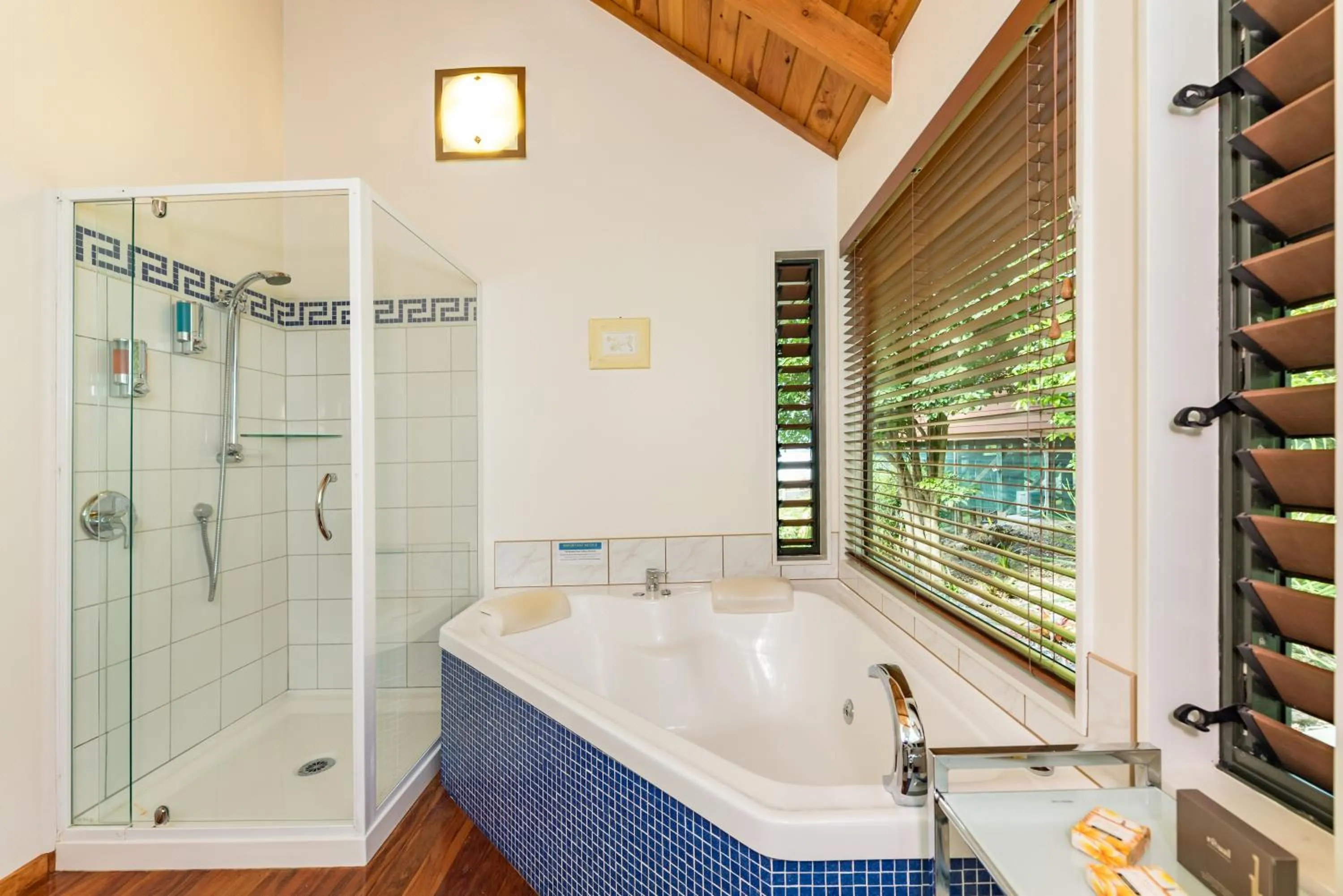 Shower in Abri Apartments