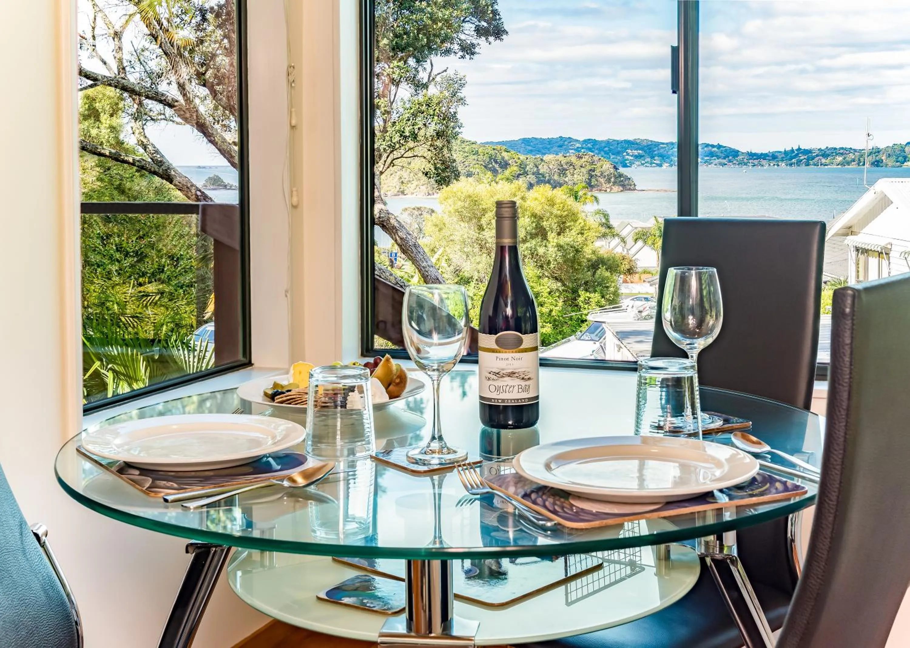 Decorative detail in Abri Apartments