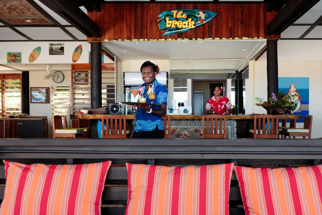 Staff in Funky Fish Beach & Surf Resort