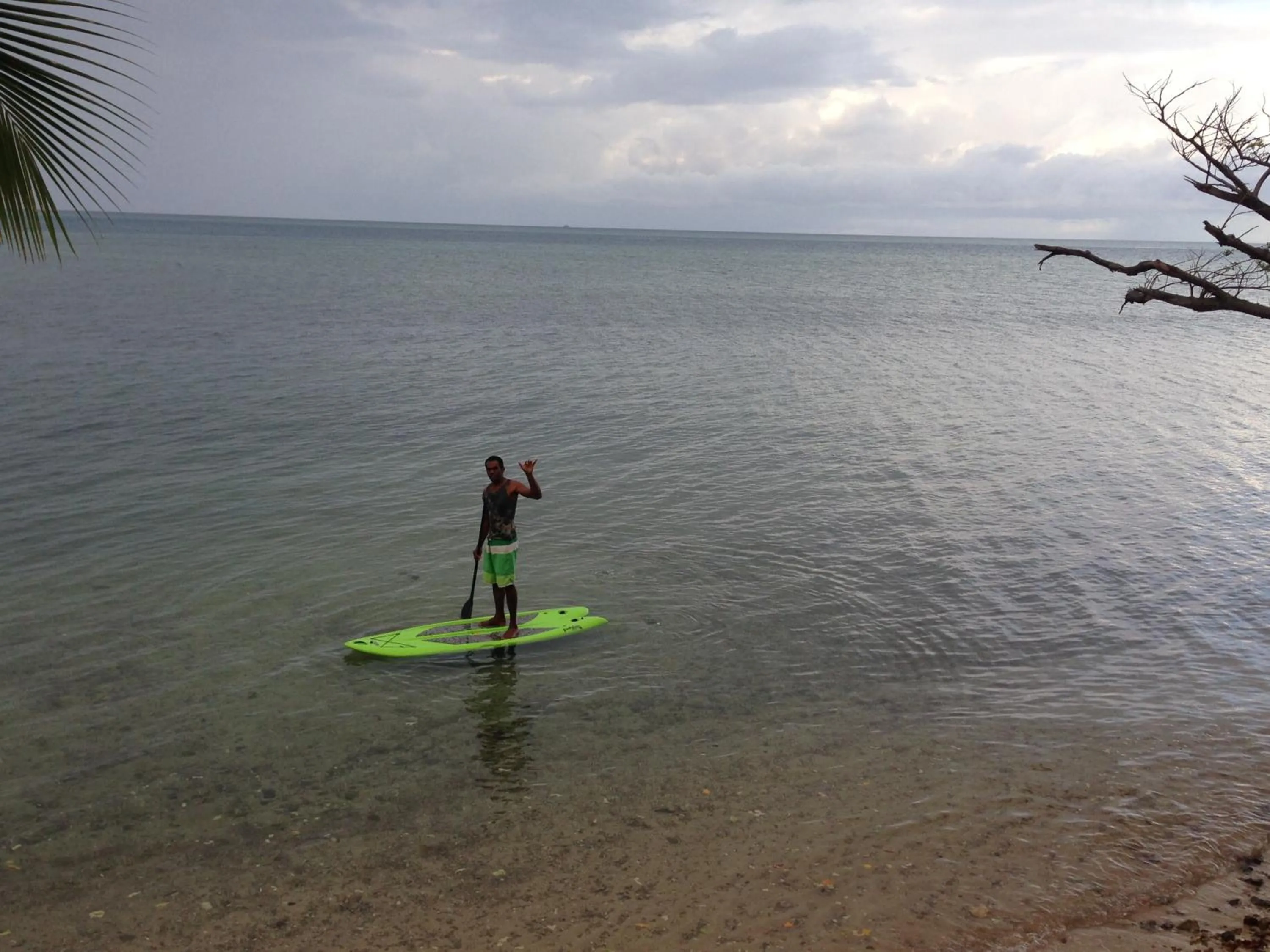 Canoeing in Funky Fish Beach & Surf Resort