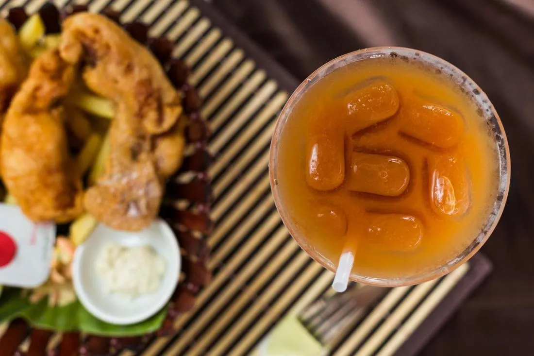 Food in Funky Fish Beach & Surf Resort