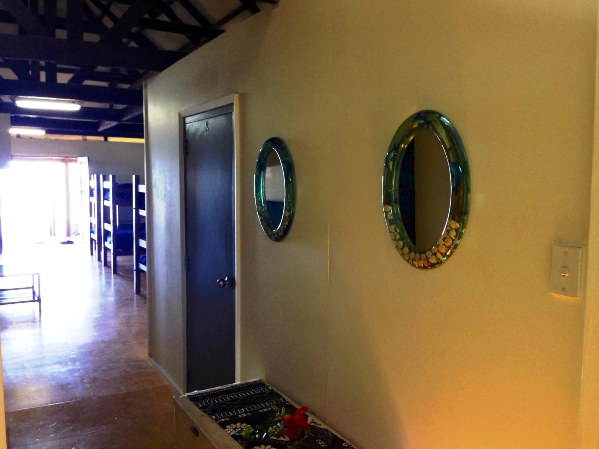 Seating area in Funky Fish Beach & Surf Resort