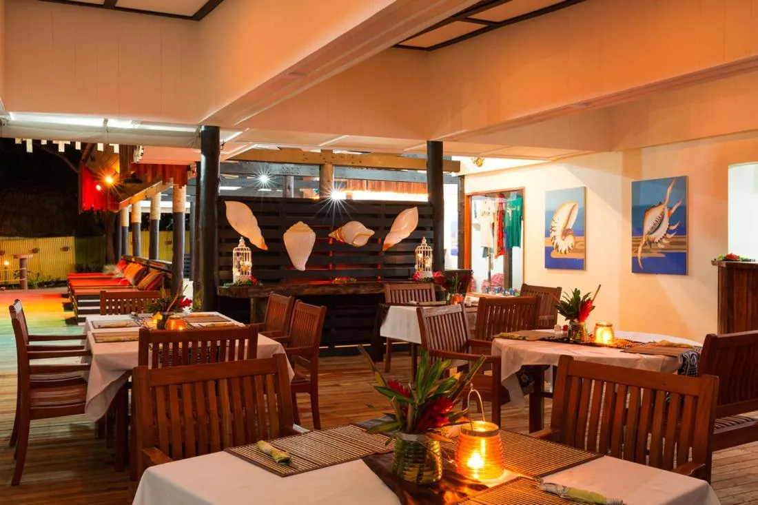 Restaurant/places to eat in Funky Fish Beach & Surf Resort