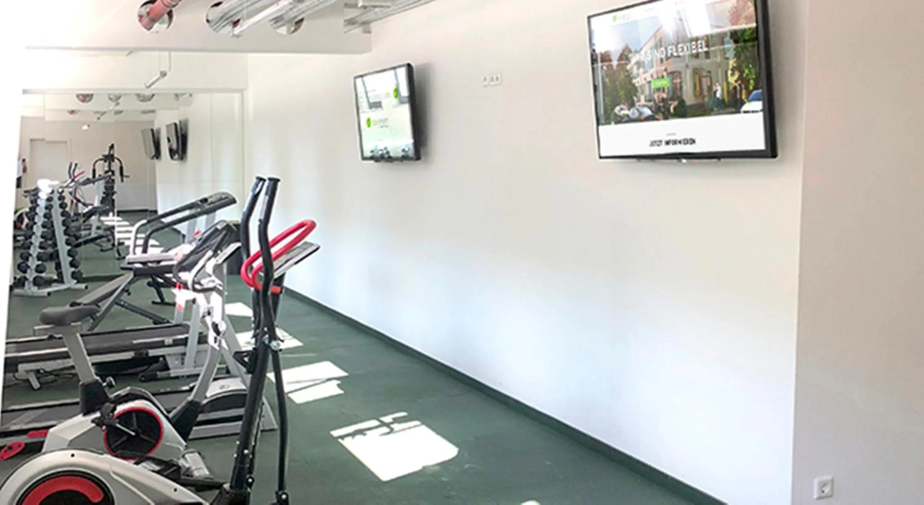 Fitness centre/facilities in Eco Smart Apartments Erlangen