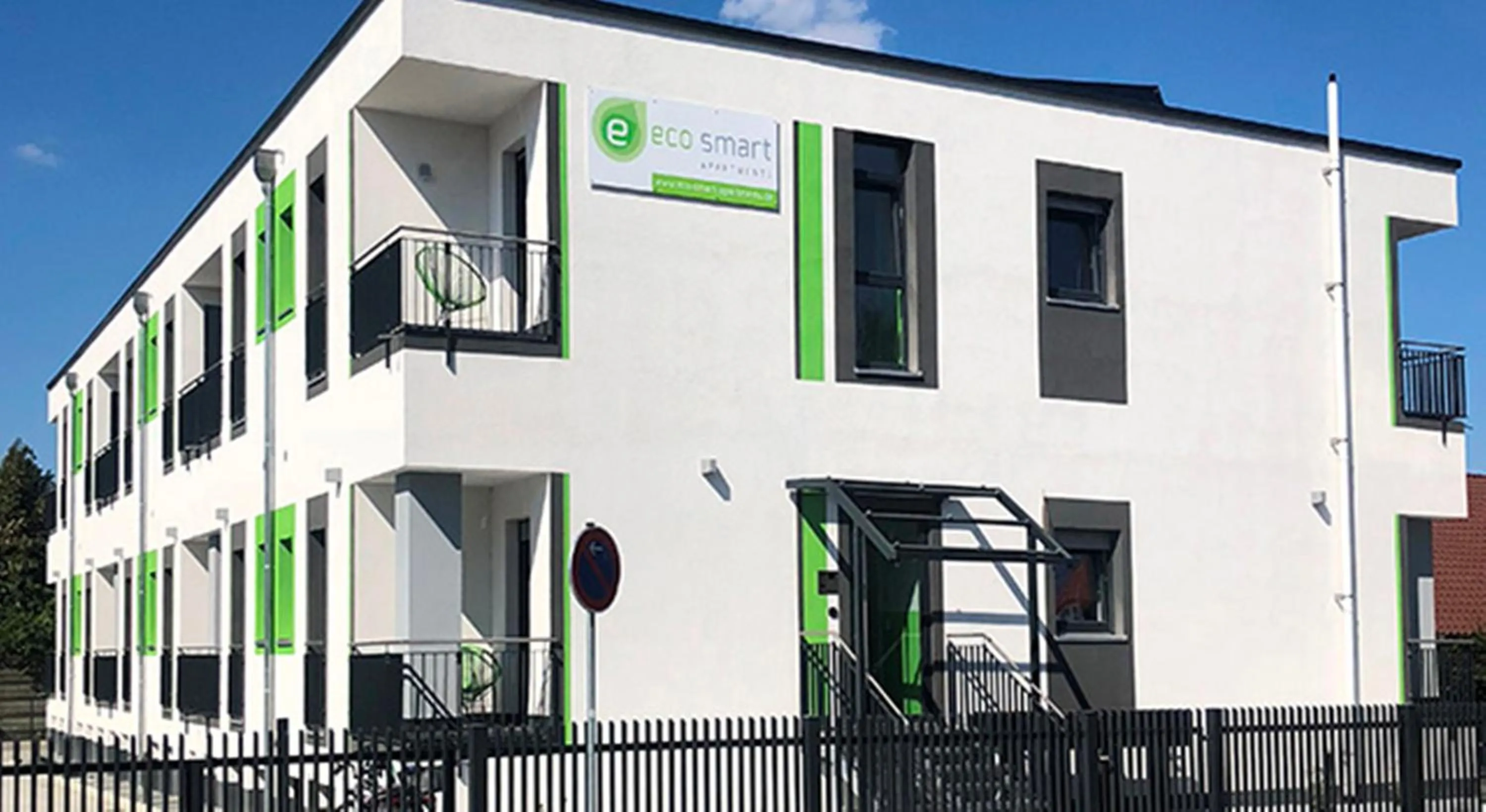 Facade/entrance in Eco Smart Apartments Erlangen