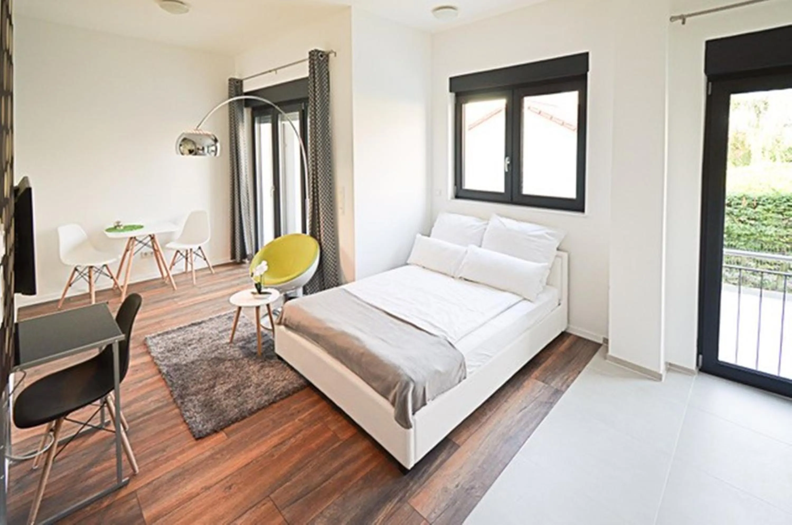 Bedroom, Bed in Eco Smart Apartments Erlangen