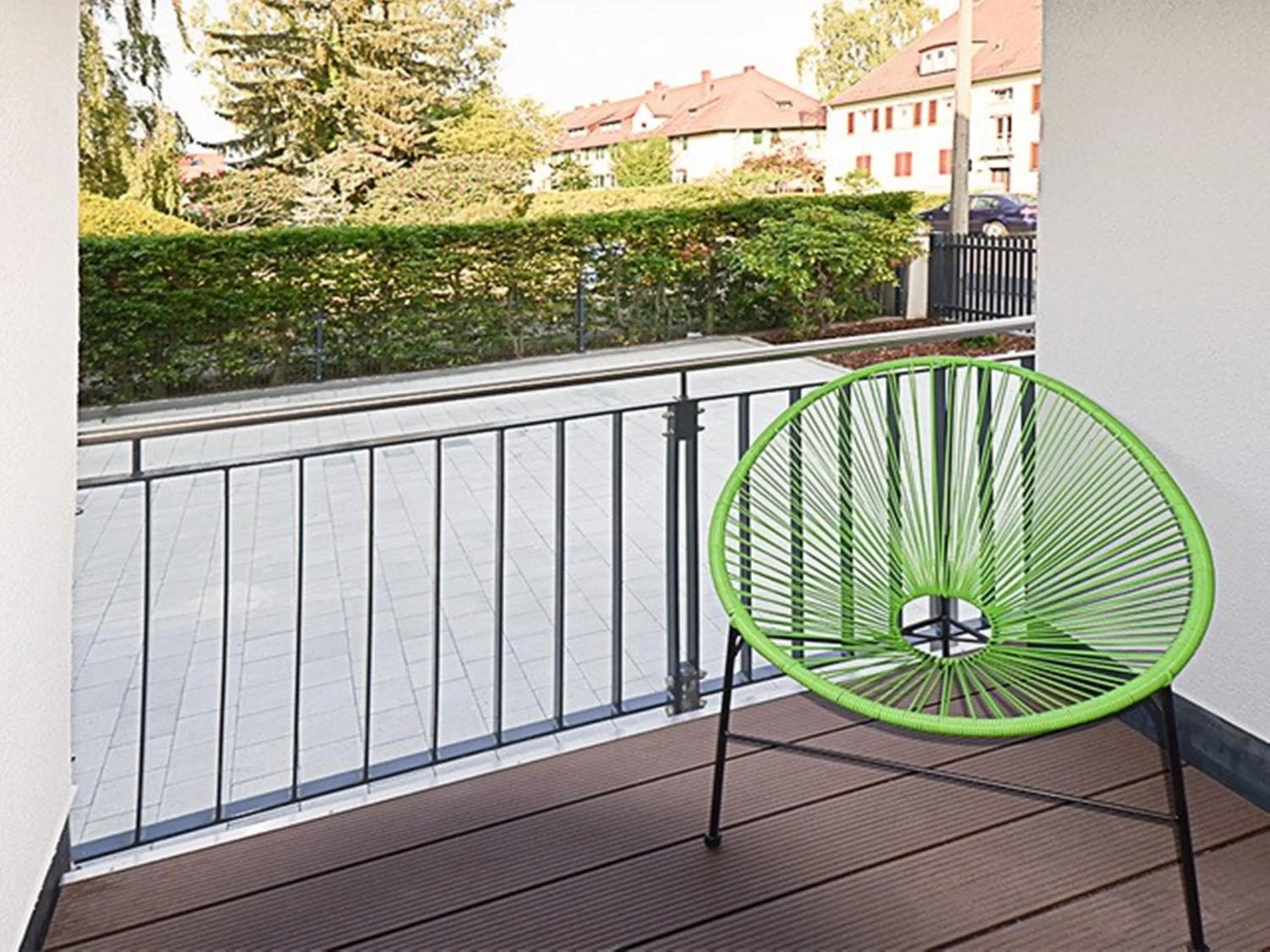 Balcony/Terrace in Eco Smart Apartments Erlangen