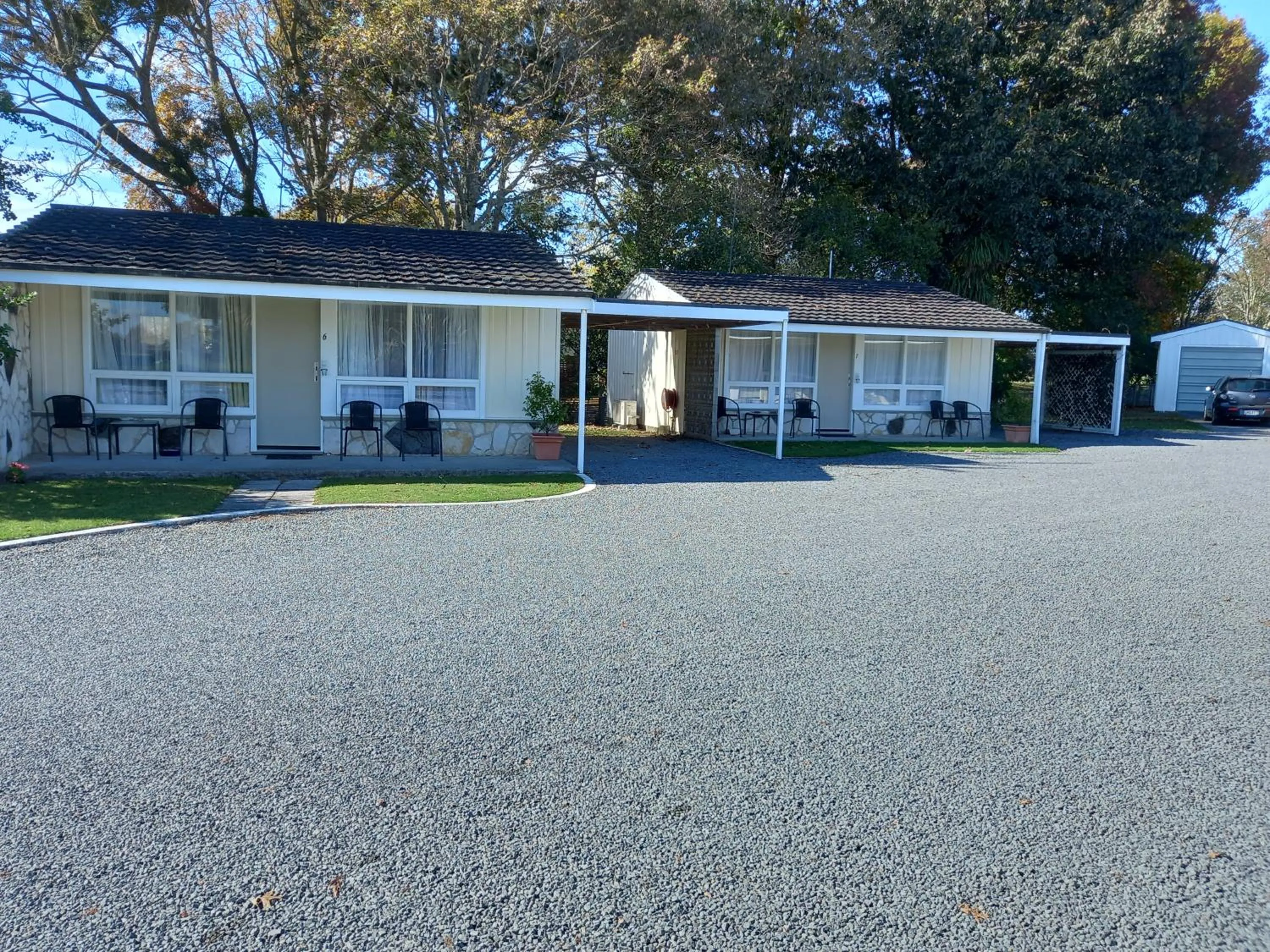 Property building in Tower Road Motel