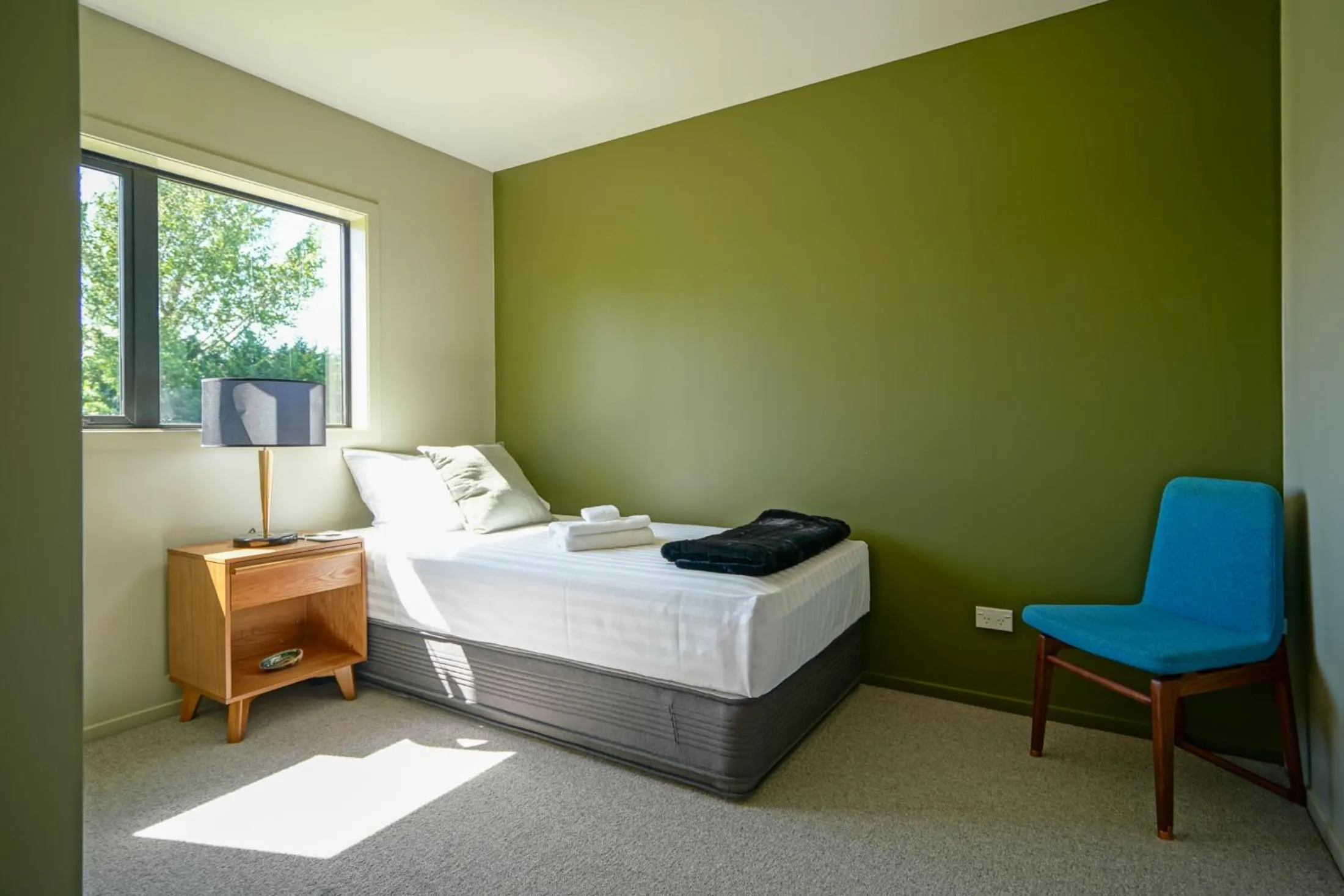 Bed in Parehua Resort