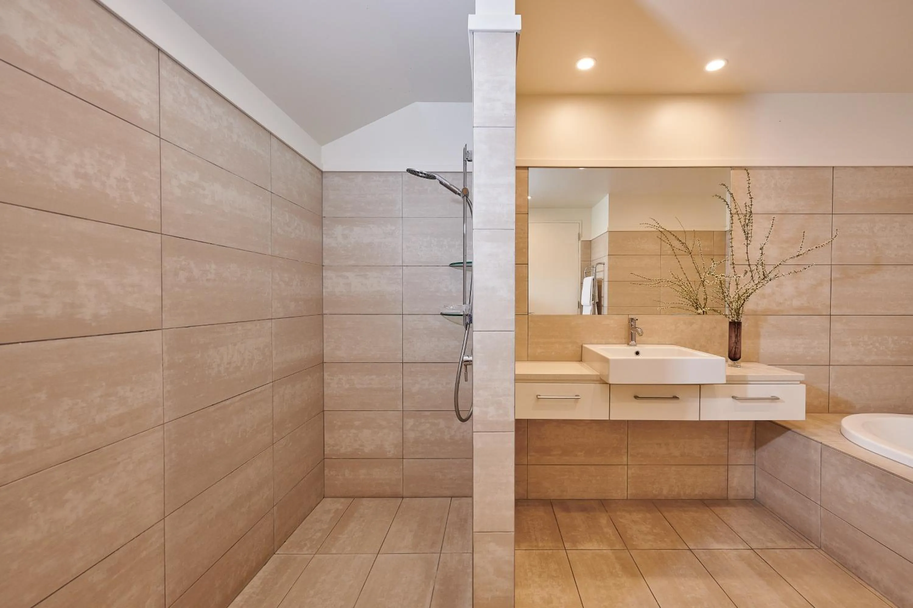 Bathroom in Parehua Resort