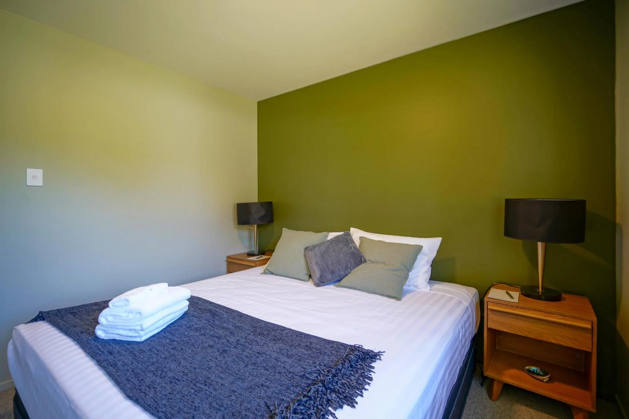 Bed in Parehua Resort