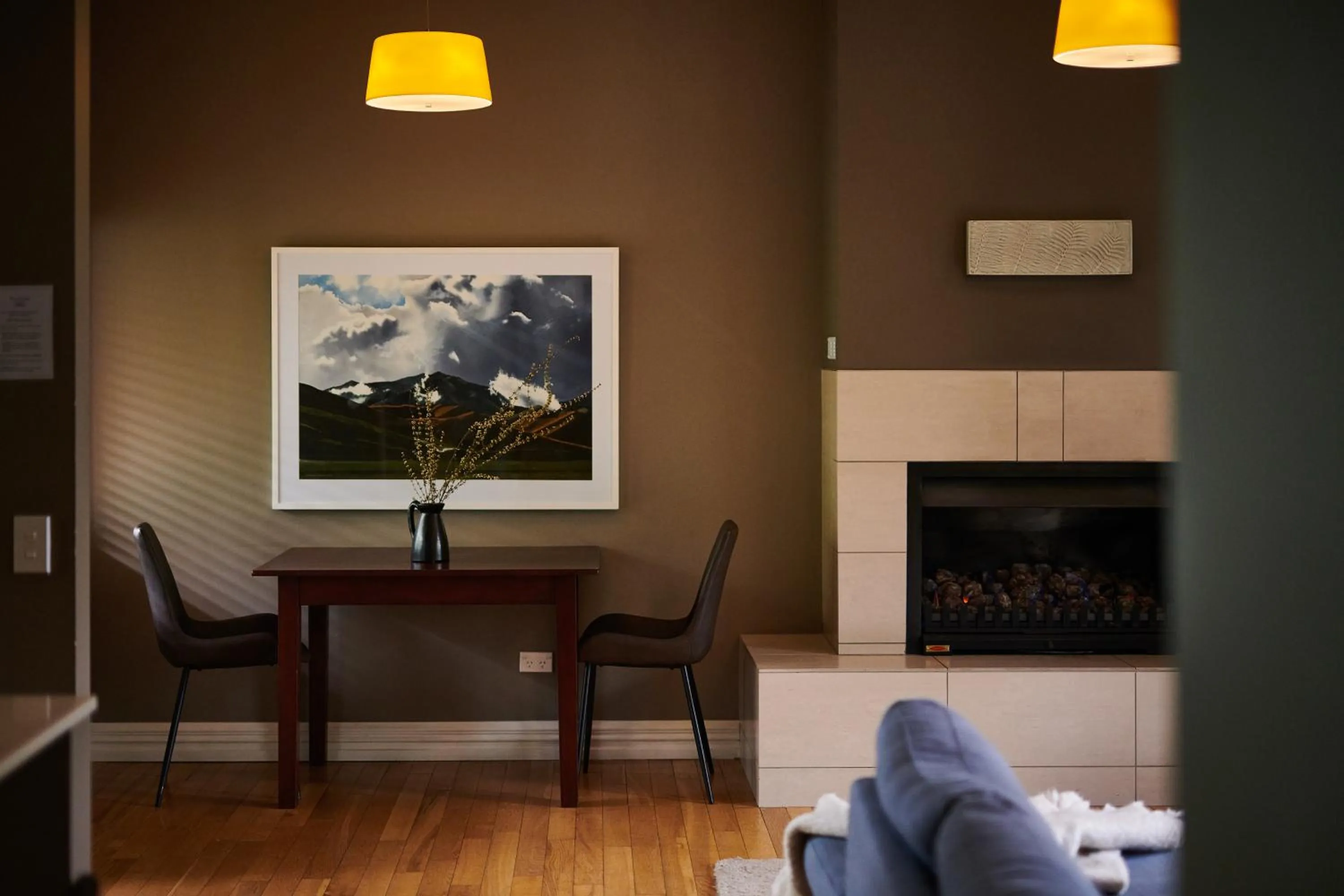 Dining area in Parehua Resort