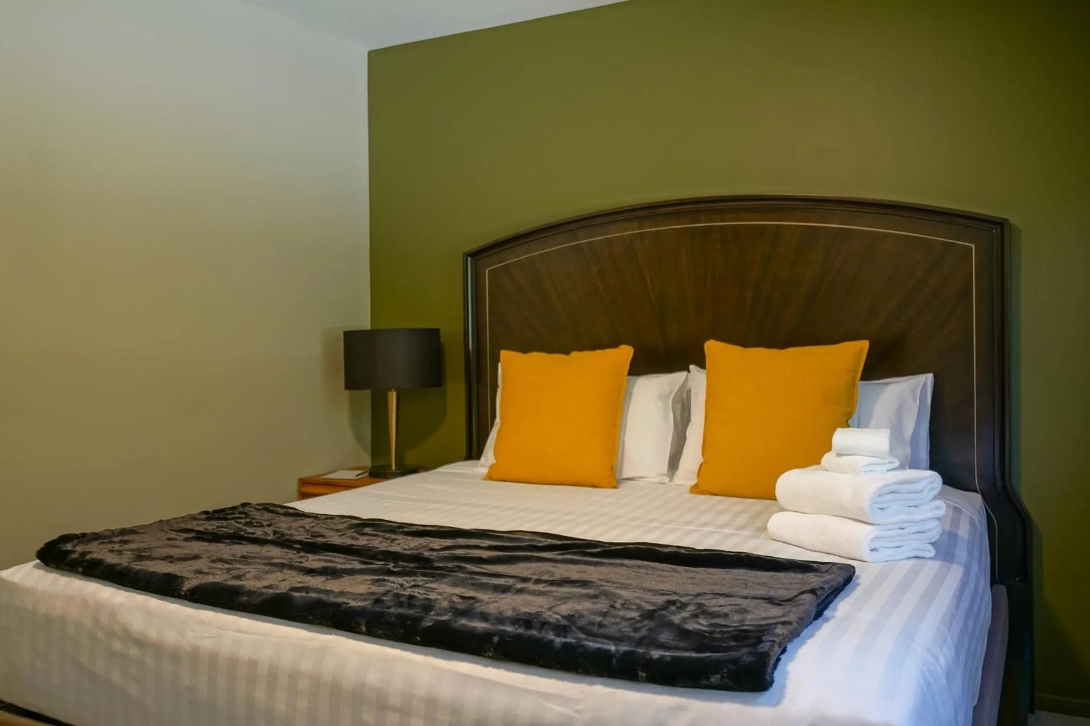 Bed in Parehua Resort