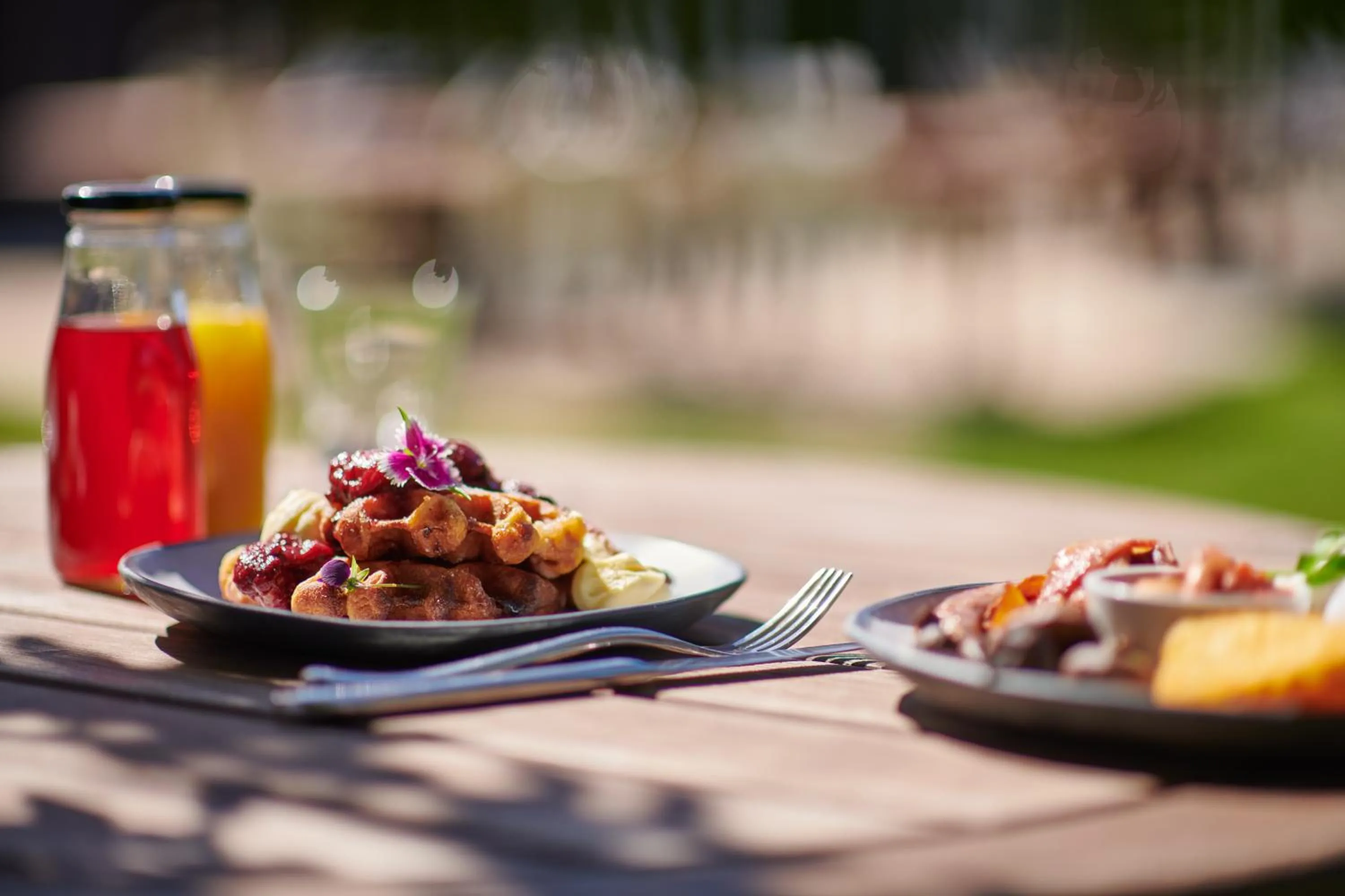 Breakfast in Parehua Resort