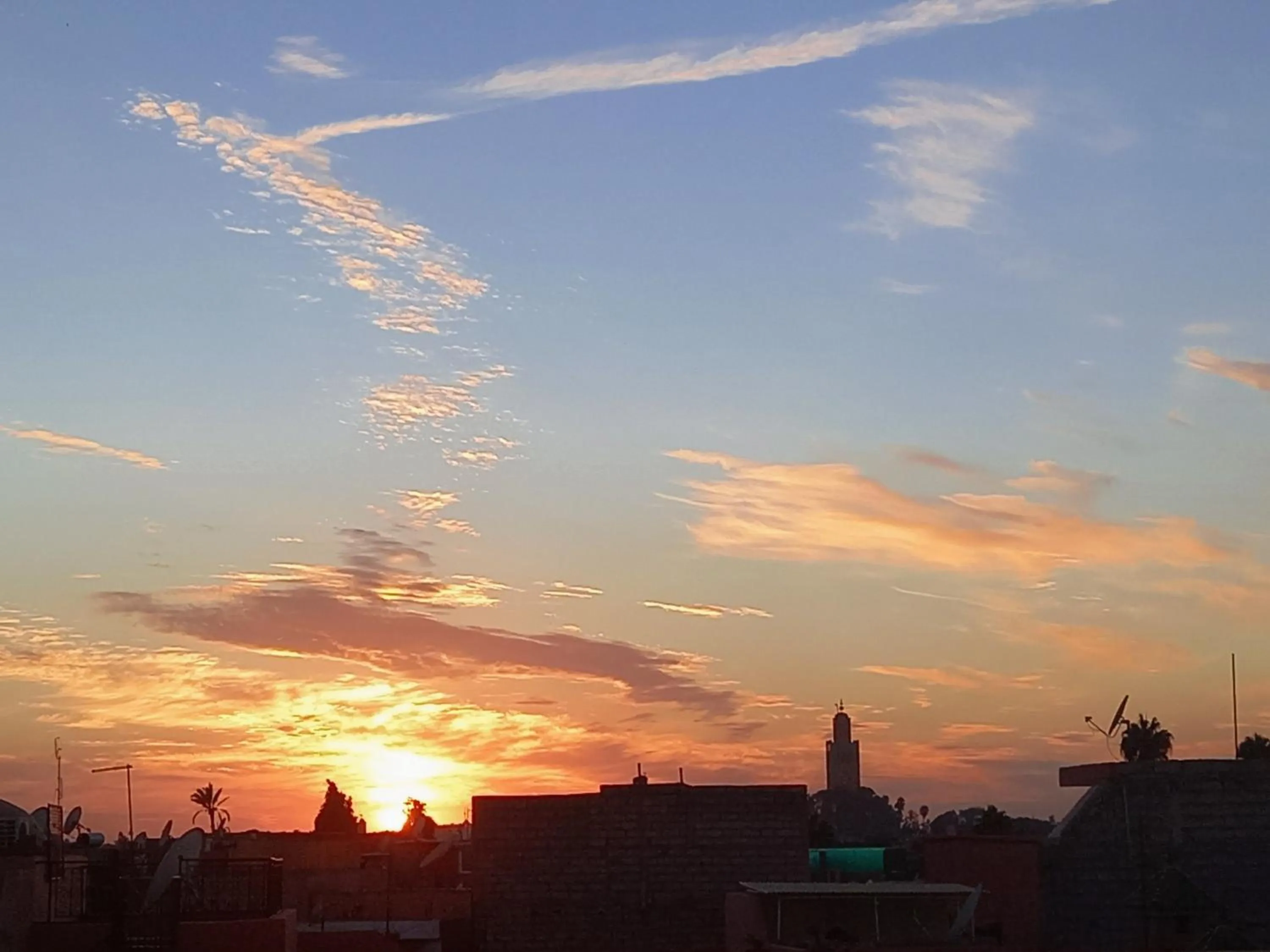 Patio in Riad CHERRATA