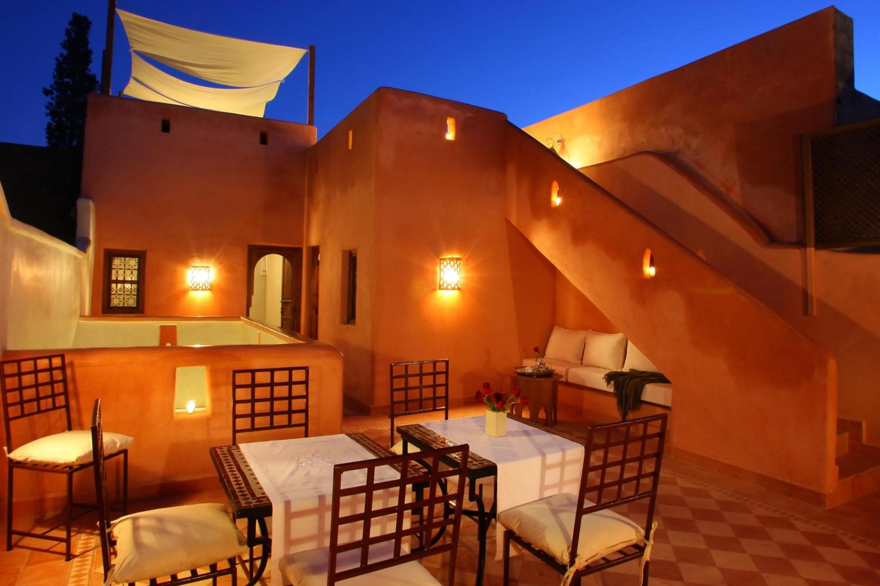 Patio in Riad CHERRATA