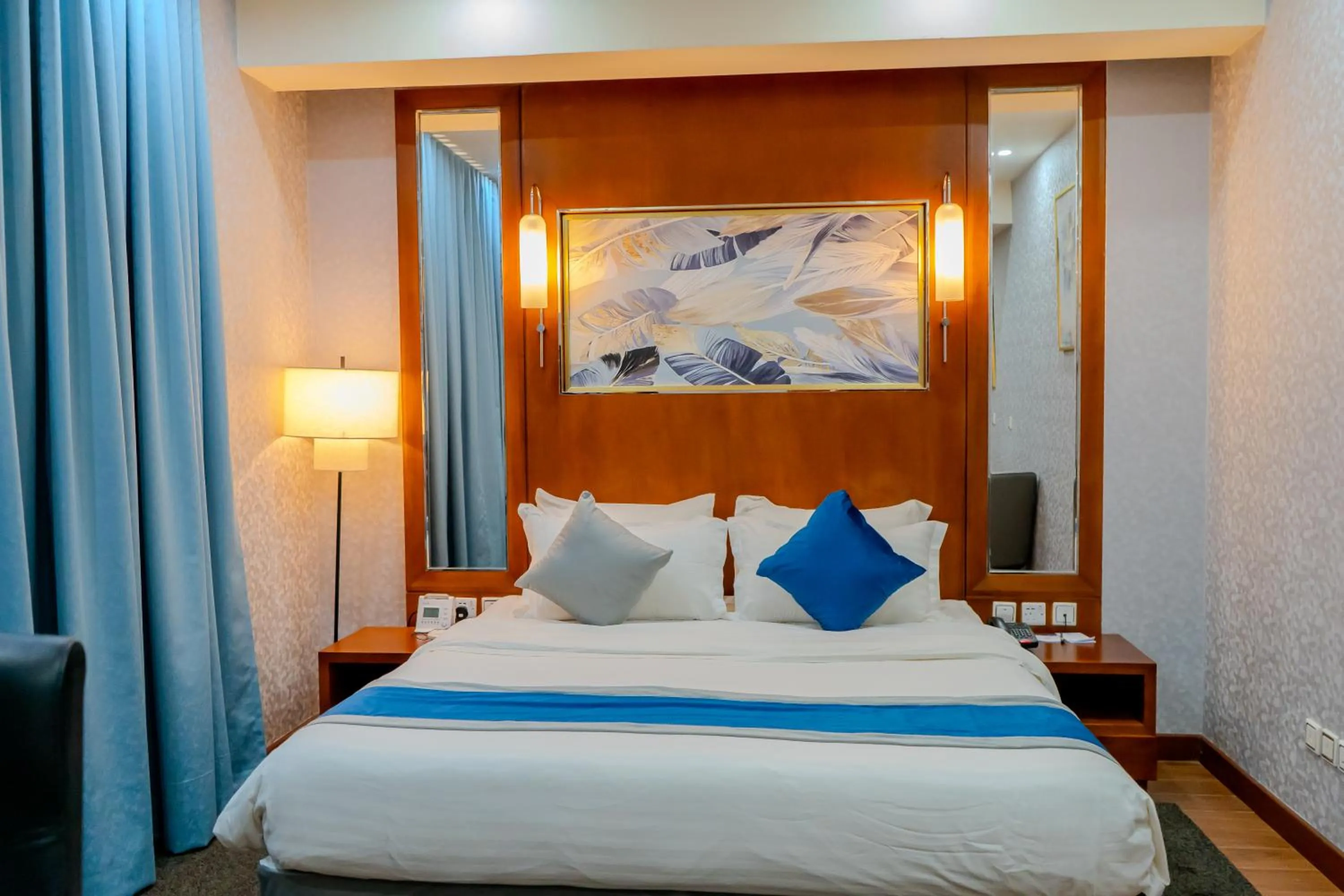 Bed in Warwick Al Dabab Riyadh - Nuzul Al Dabab