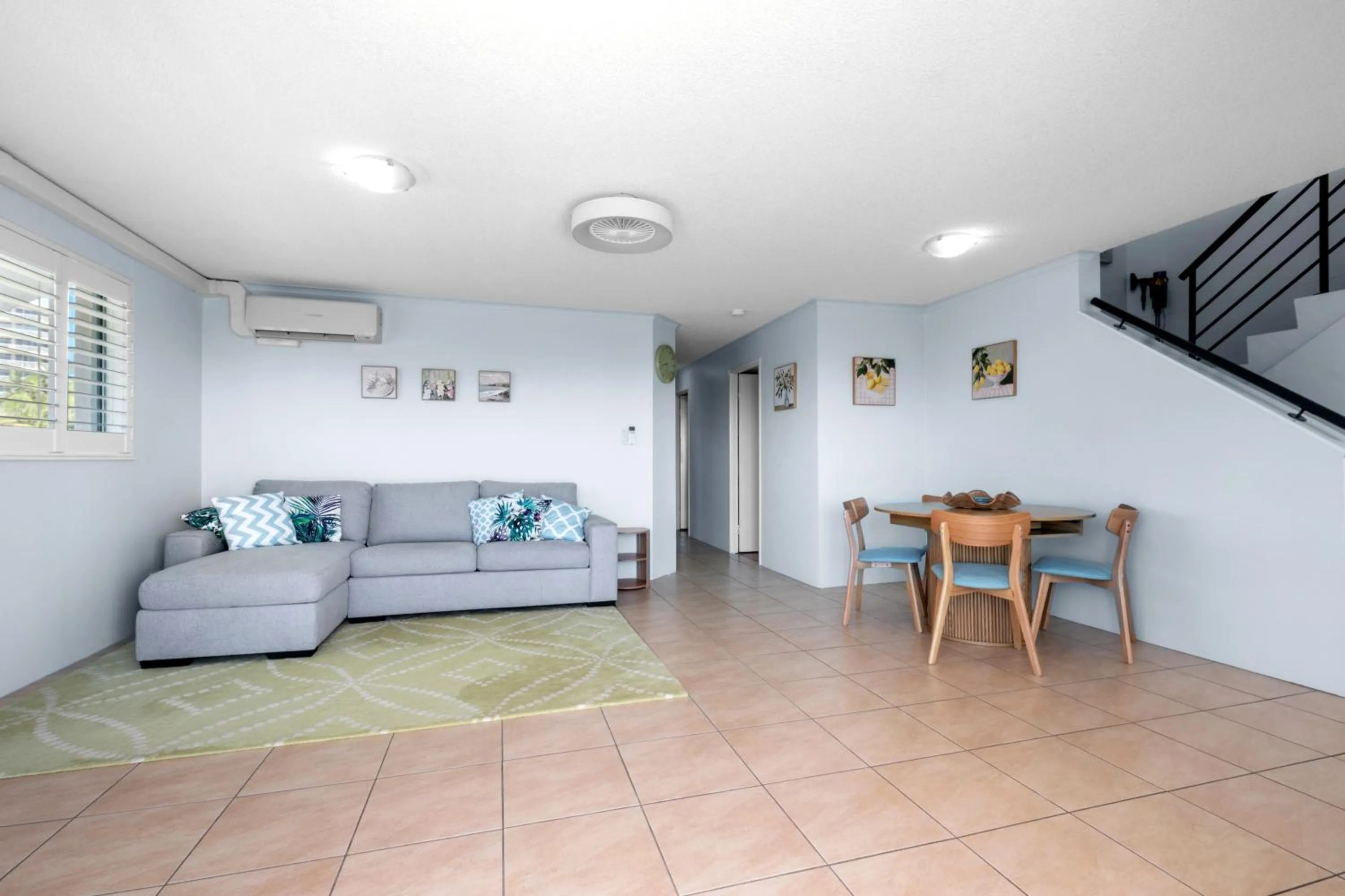 Living room in Kings Bay Apartments