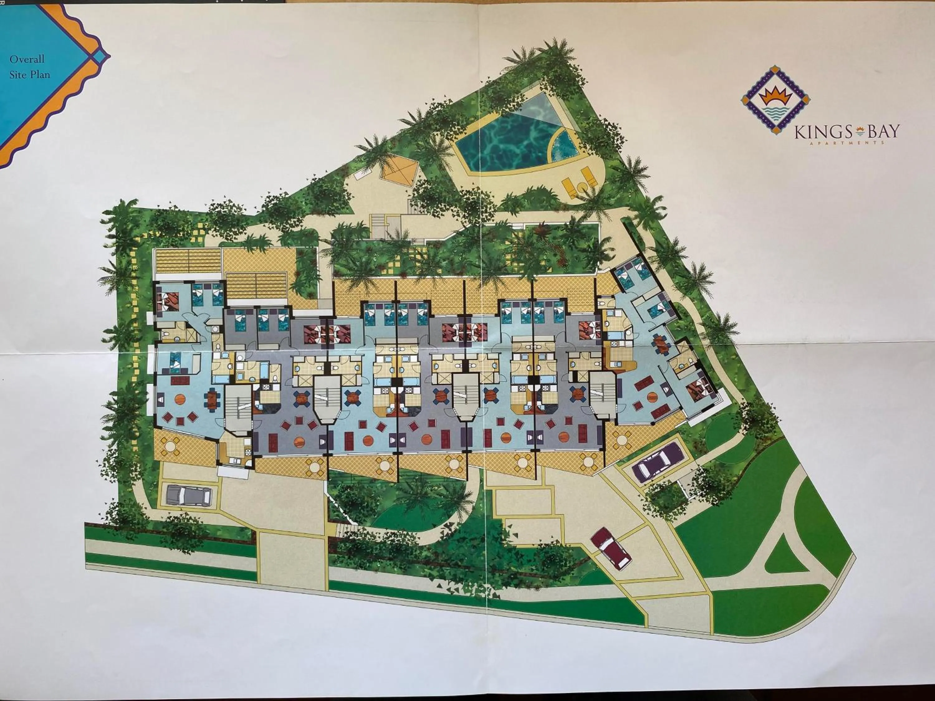 Bird's eye view in Kings Bay Apartments