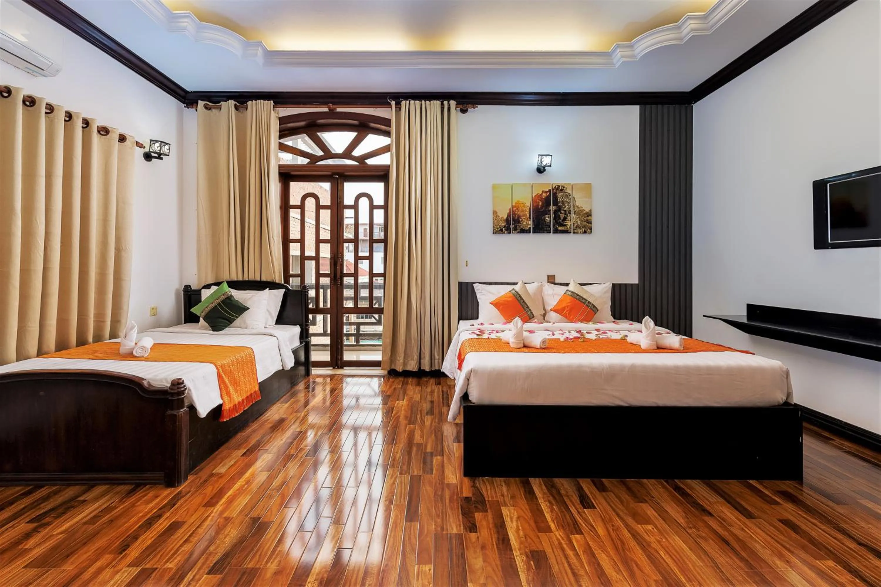Bedroom, Bed in Siem Reap Urban Boutique Hotel