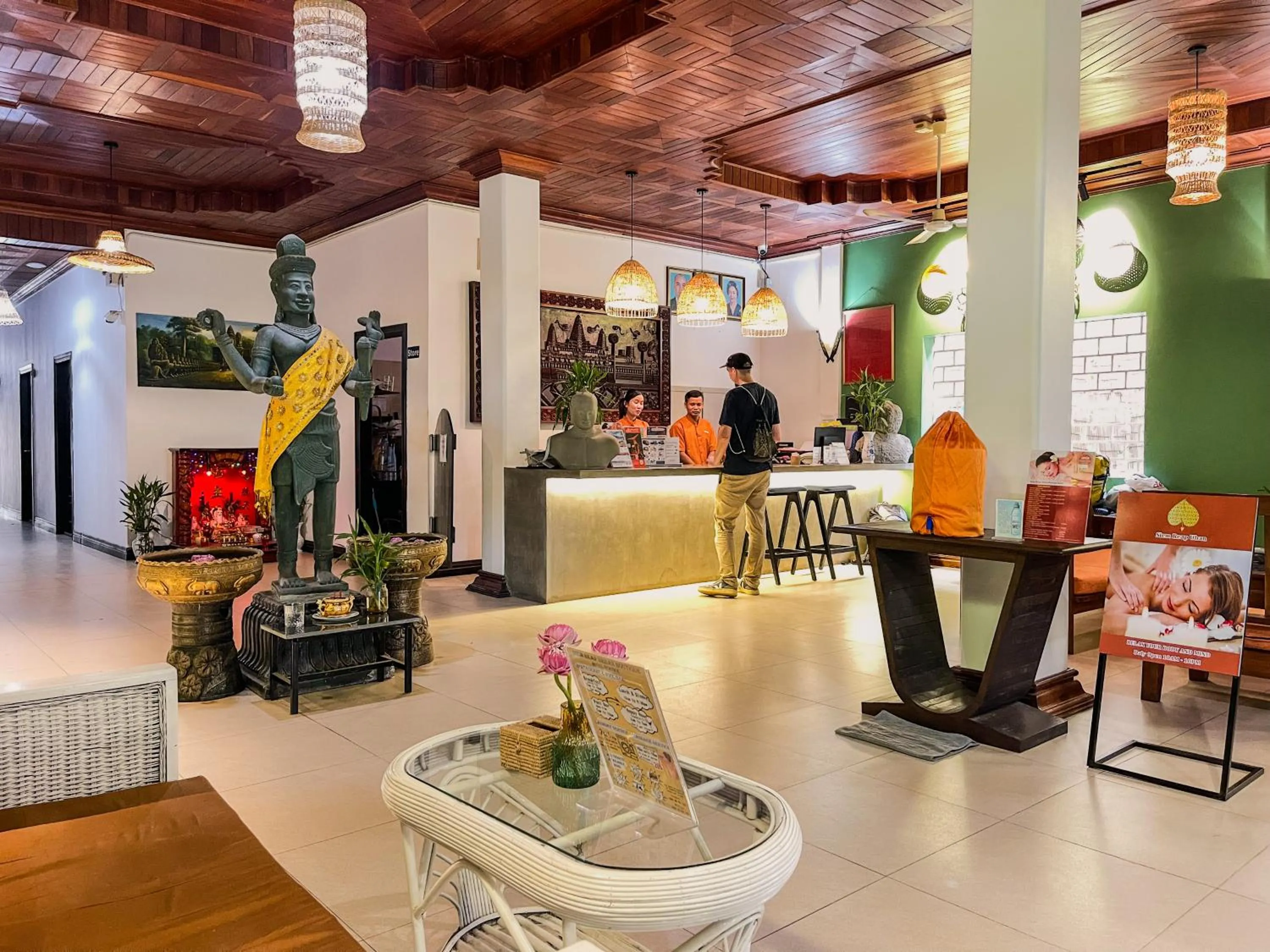 Lobby or reception in Siem Reap Urban Boutique Hotel