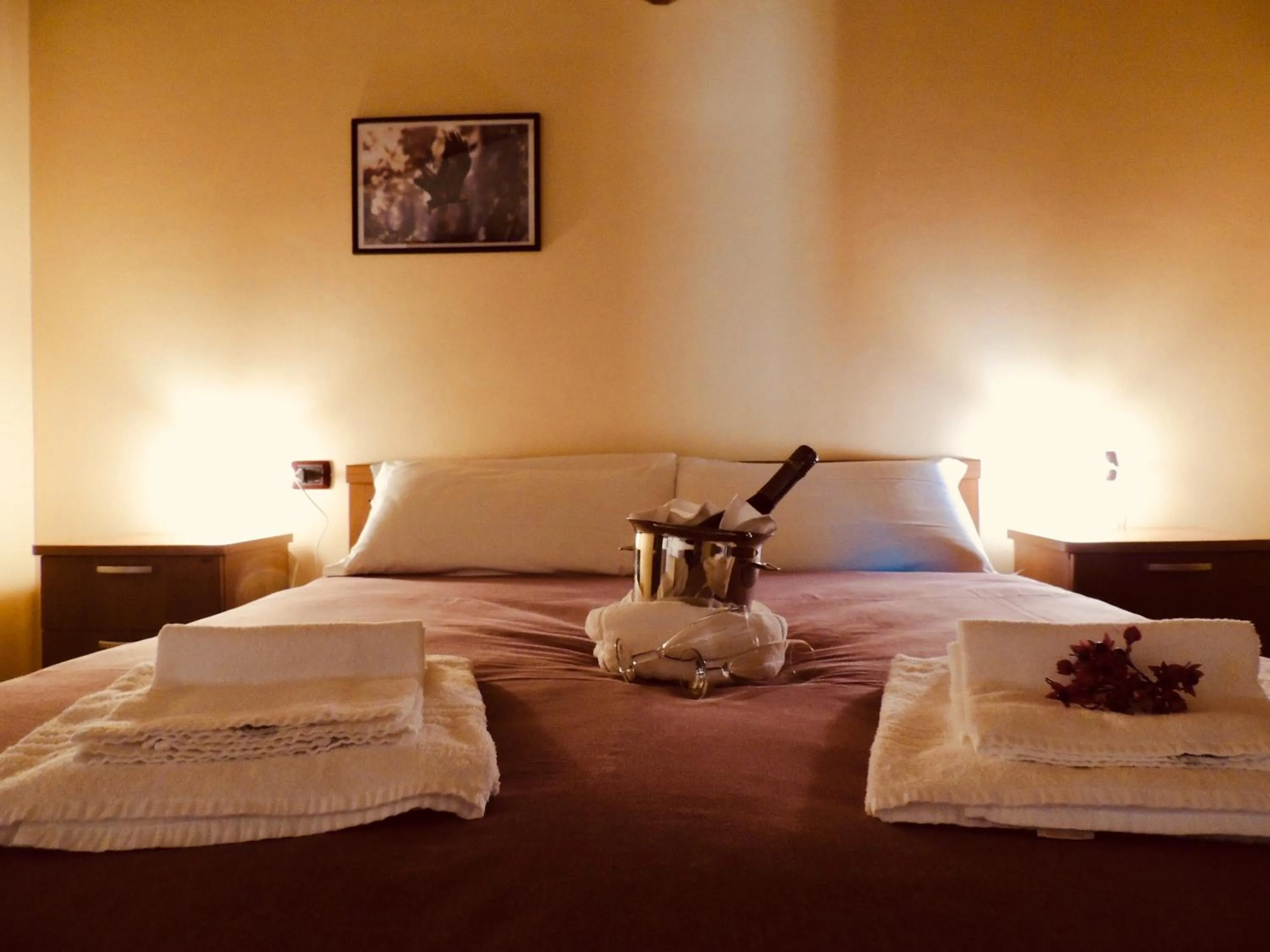 Bed in Ostello Brembo