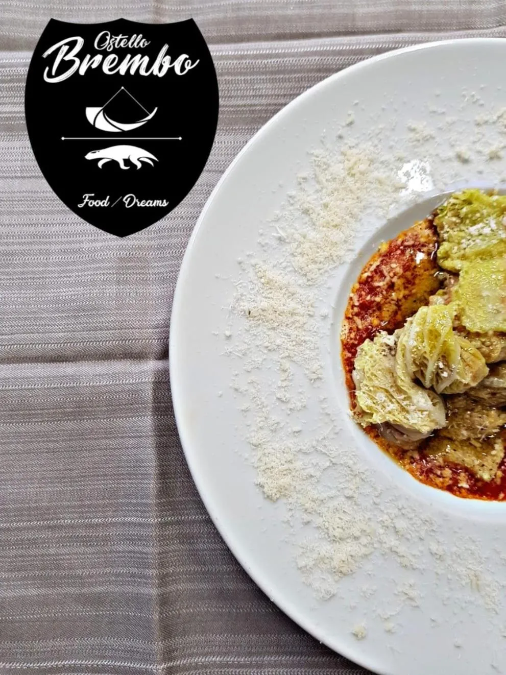Food and drinks in Ostello Brembo
