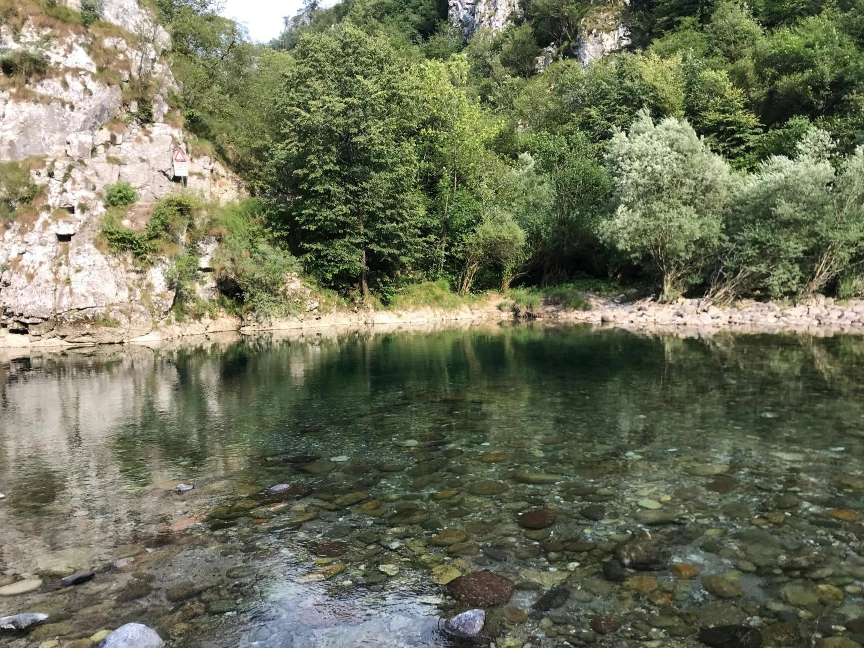 Natural landscape in Ostello Brembo
