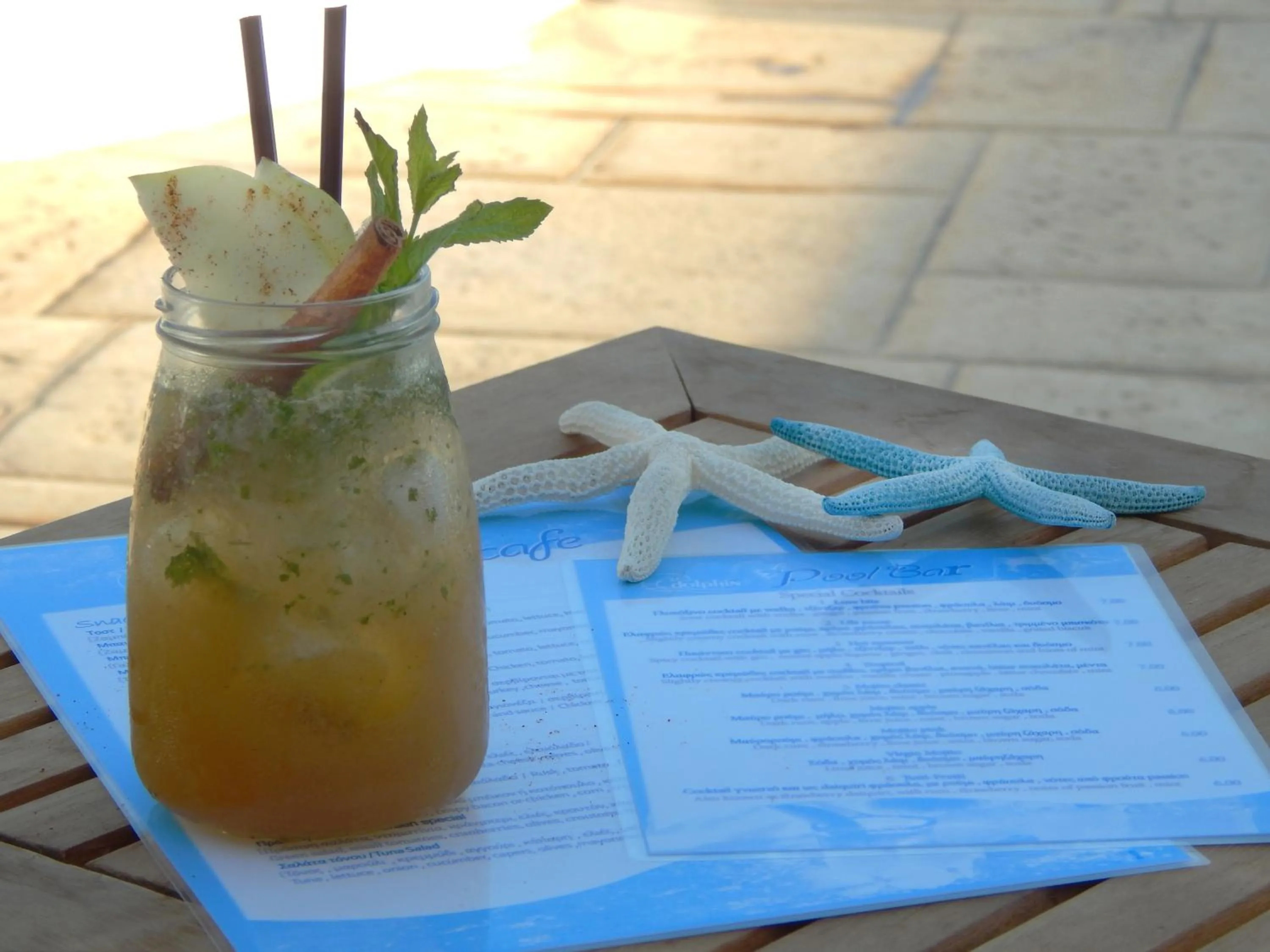 Alcoholic drinks in Dolphin Kastraki Studios