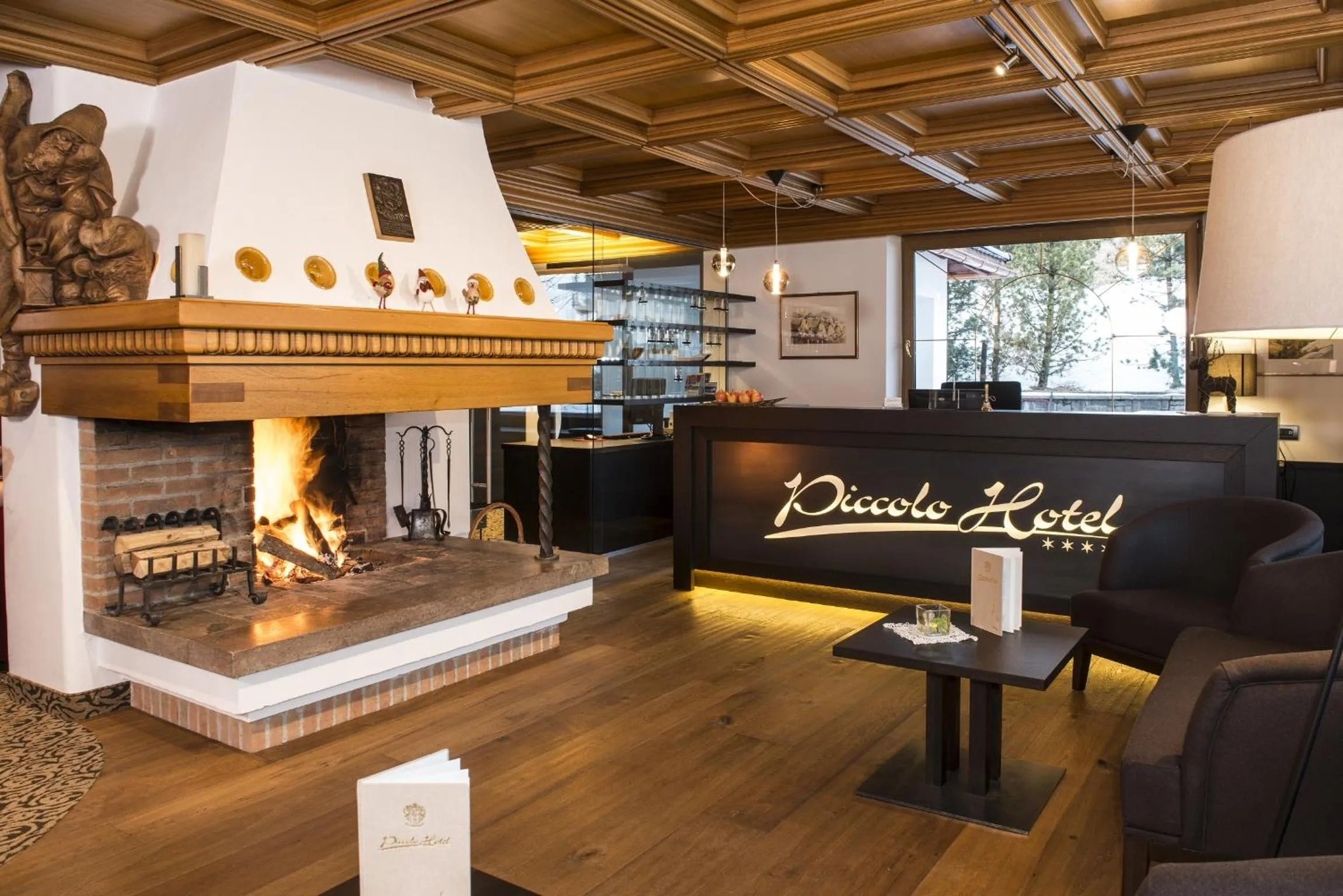 Lobby or reception in Piccolo - Dolomites & Gourmet Hotel