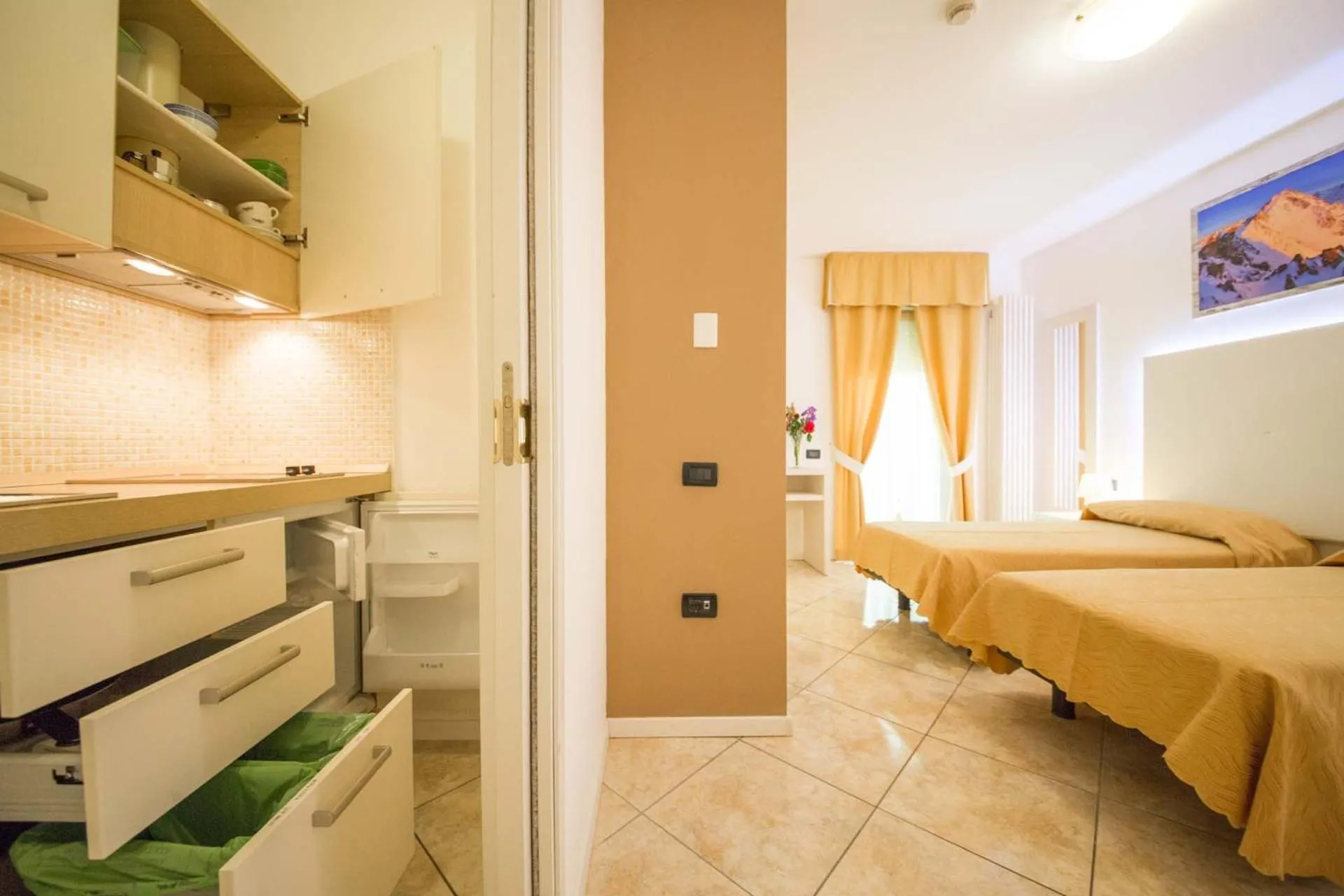 Bed in Residence Hotel Miralago