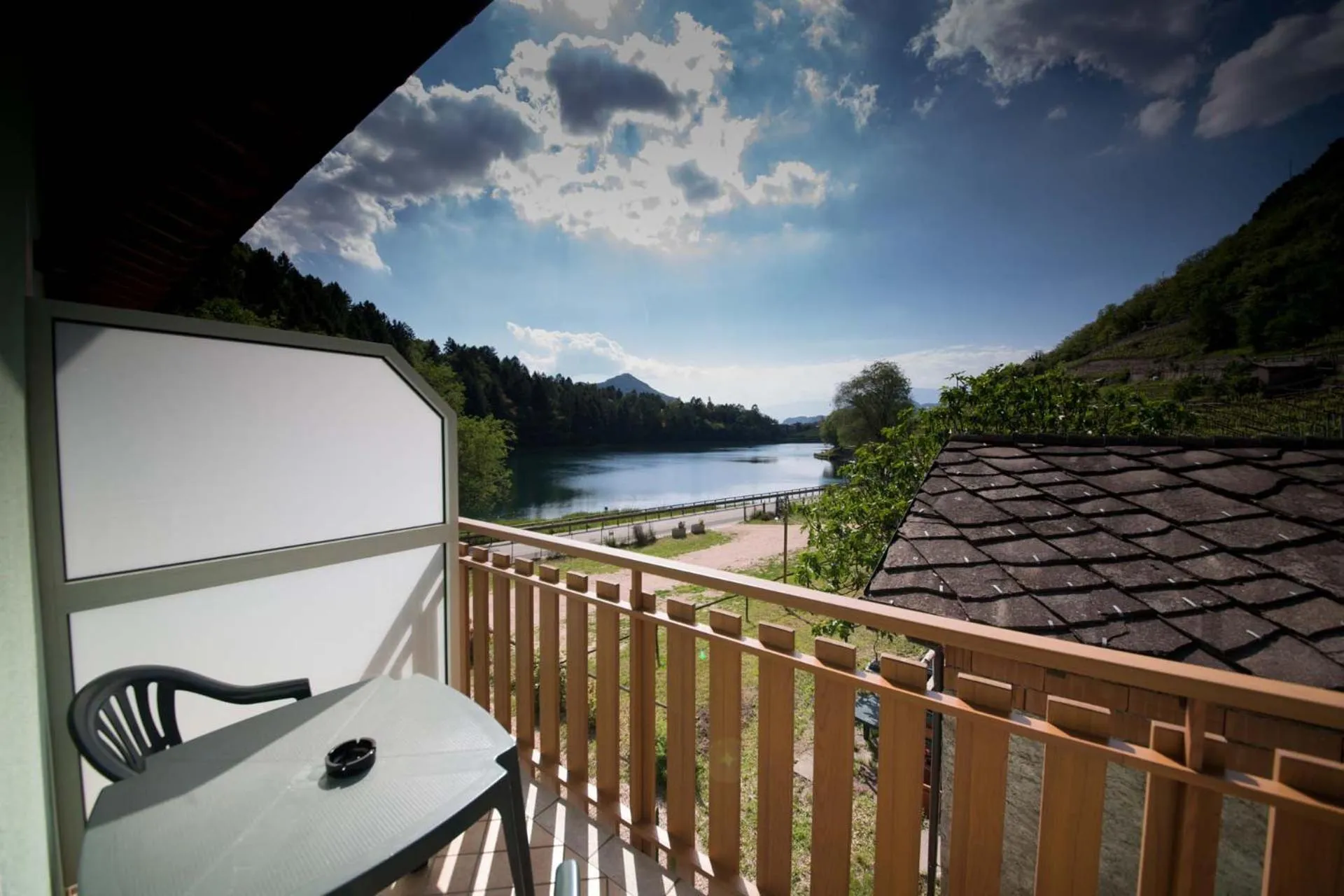 Lake view in Residence Hotel Miralago