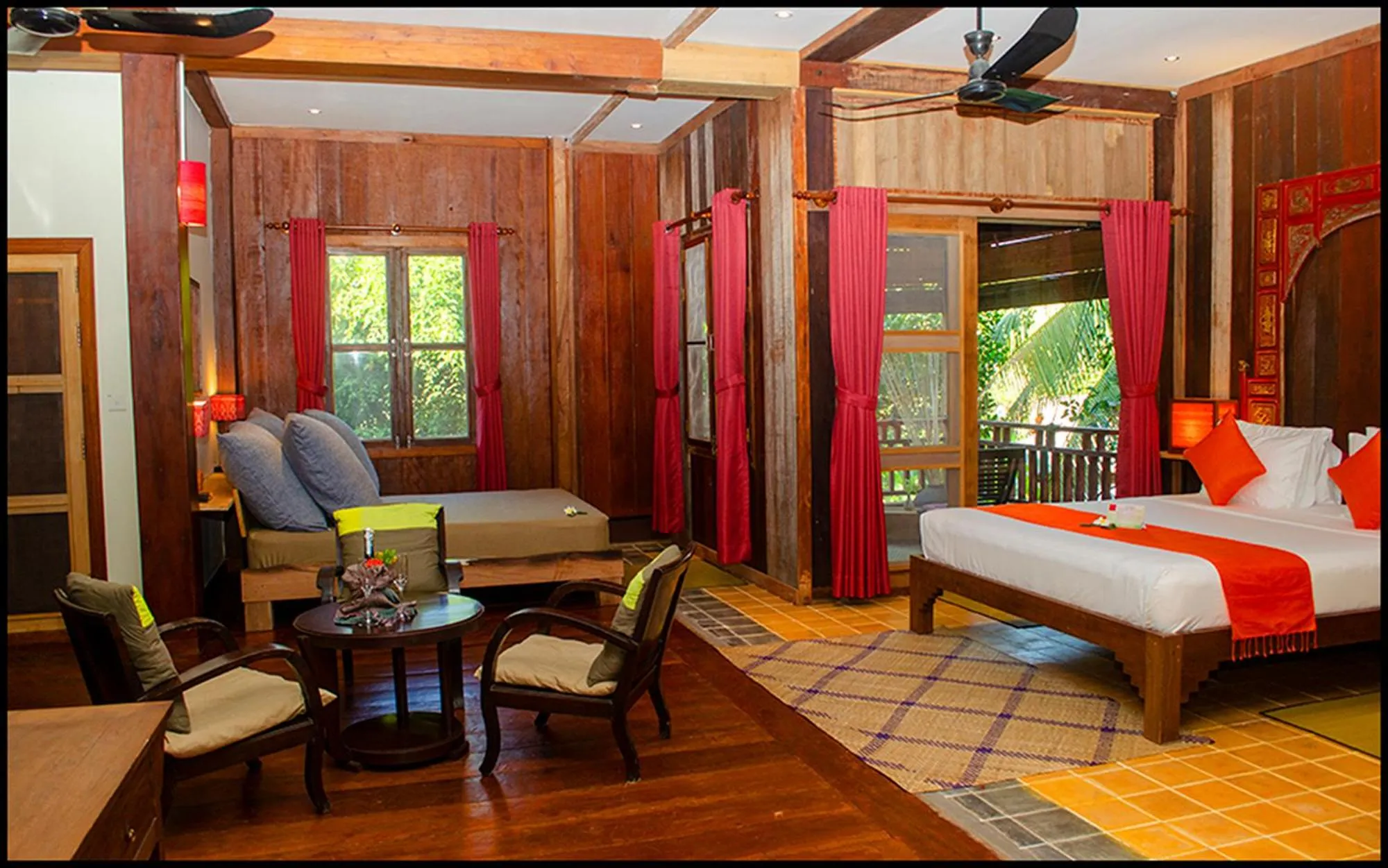 Bed in Maisons Wat Kor