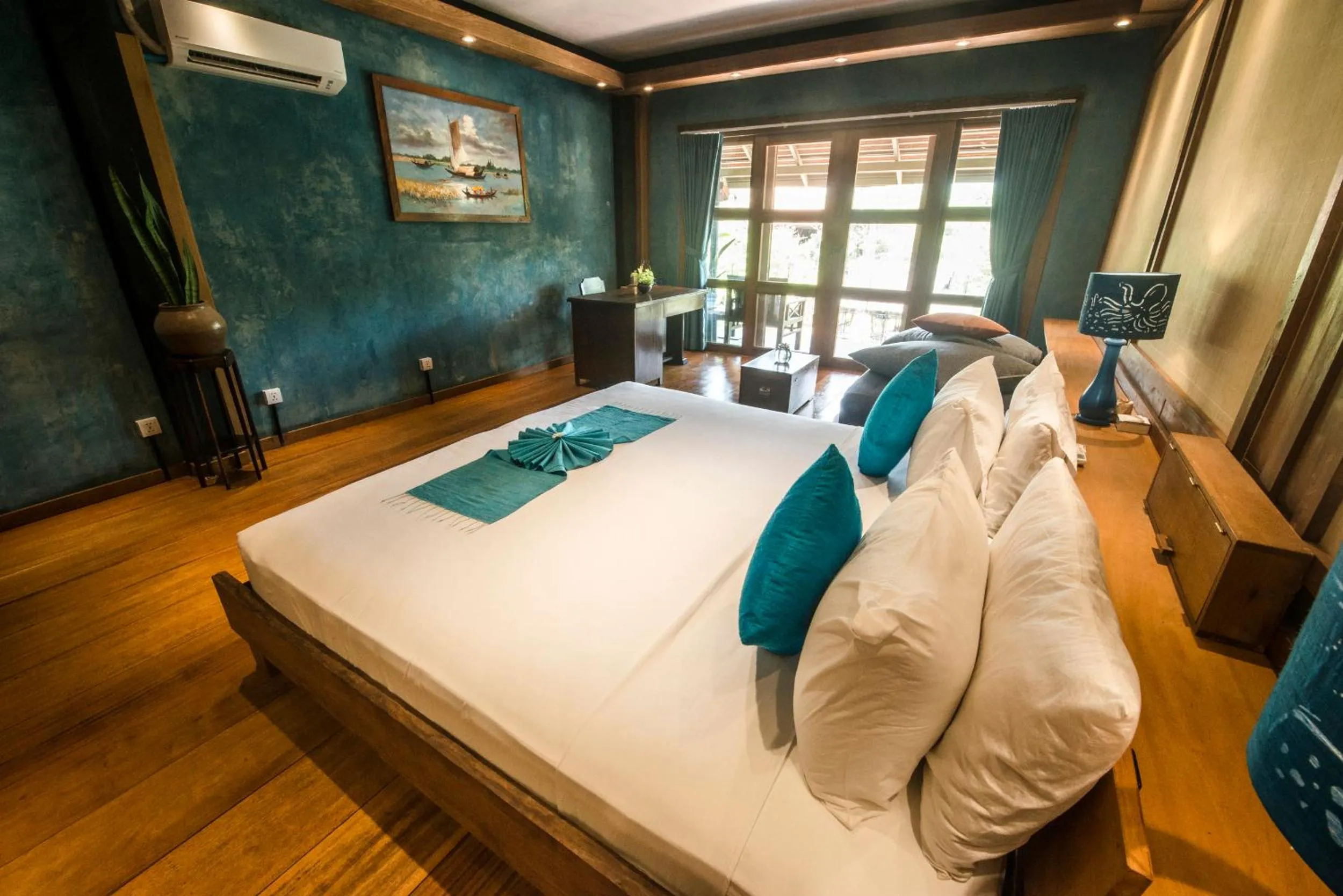 Bedroom, Bed in Maisons Wat Kor