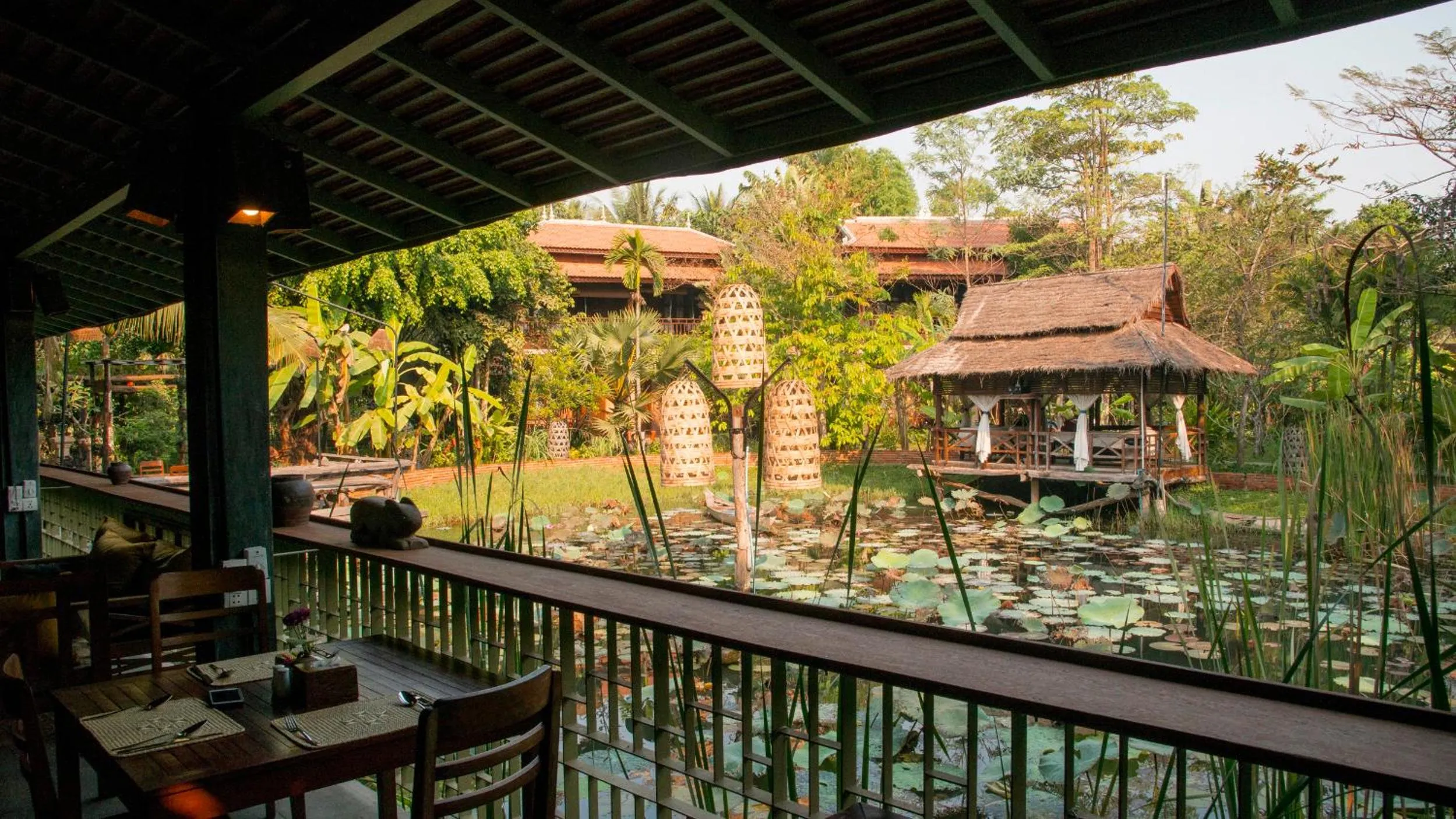 Garden in Maisons Wat Kor