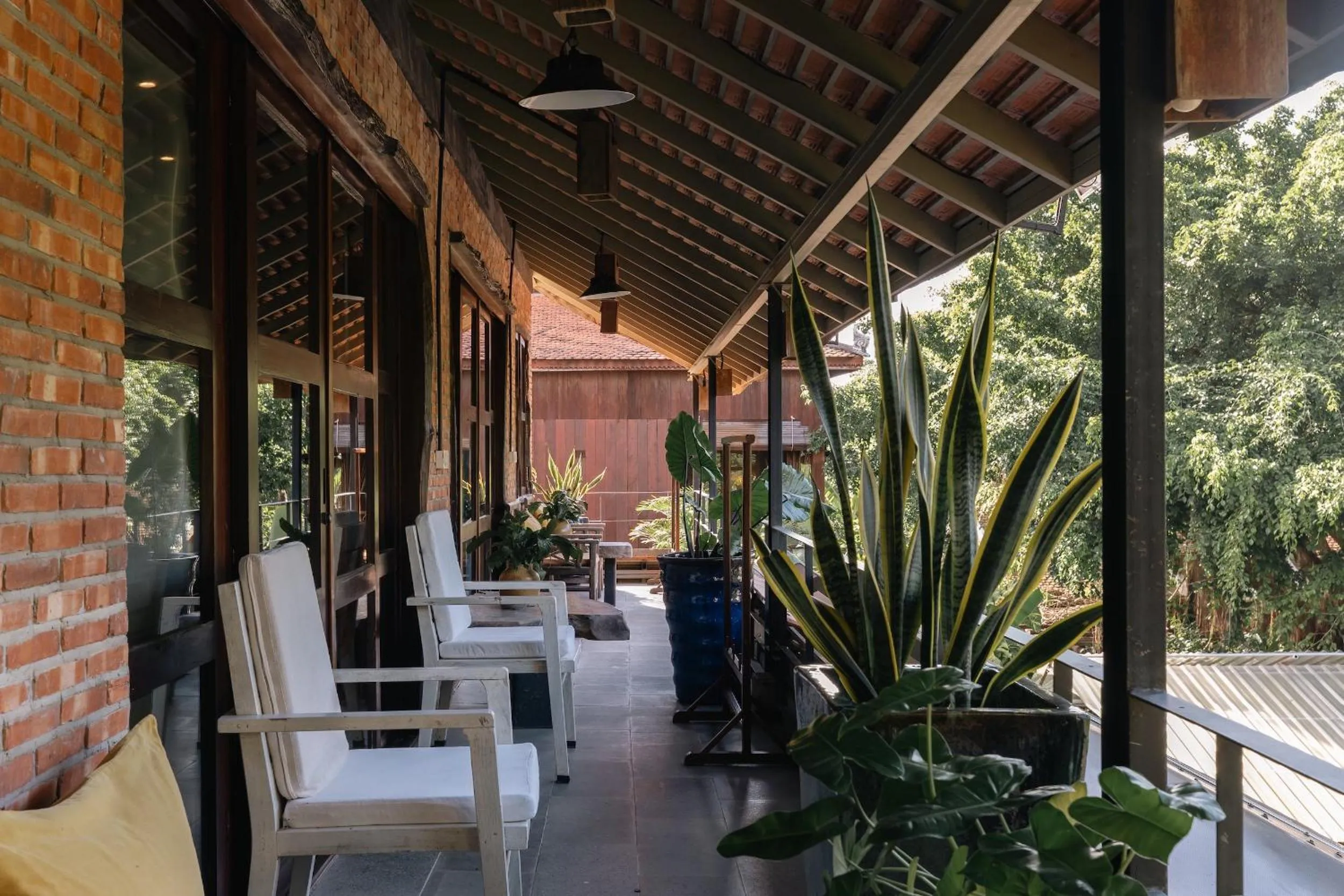 Balcony/Terrace in Maisons Wat Kor