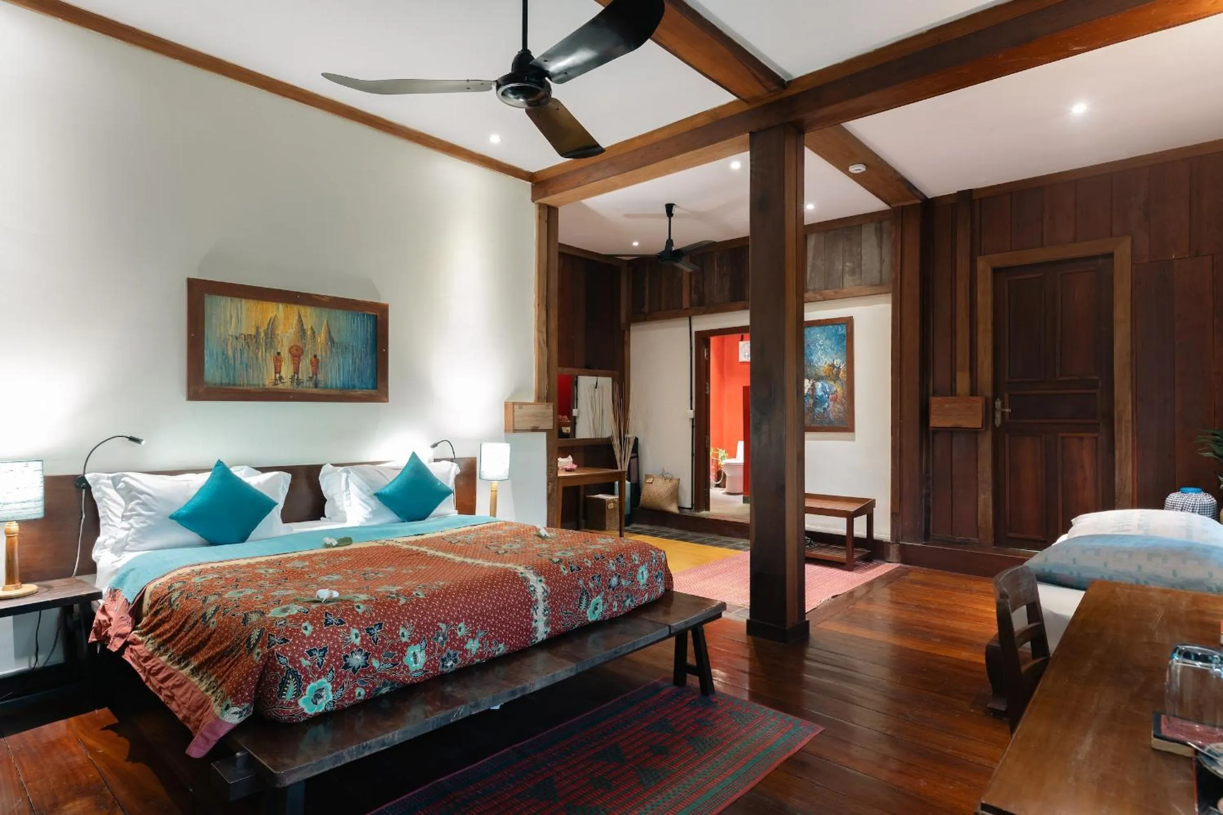 Bed in Maisons Wat Kor